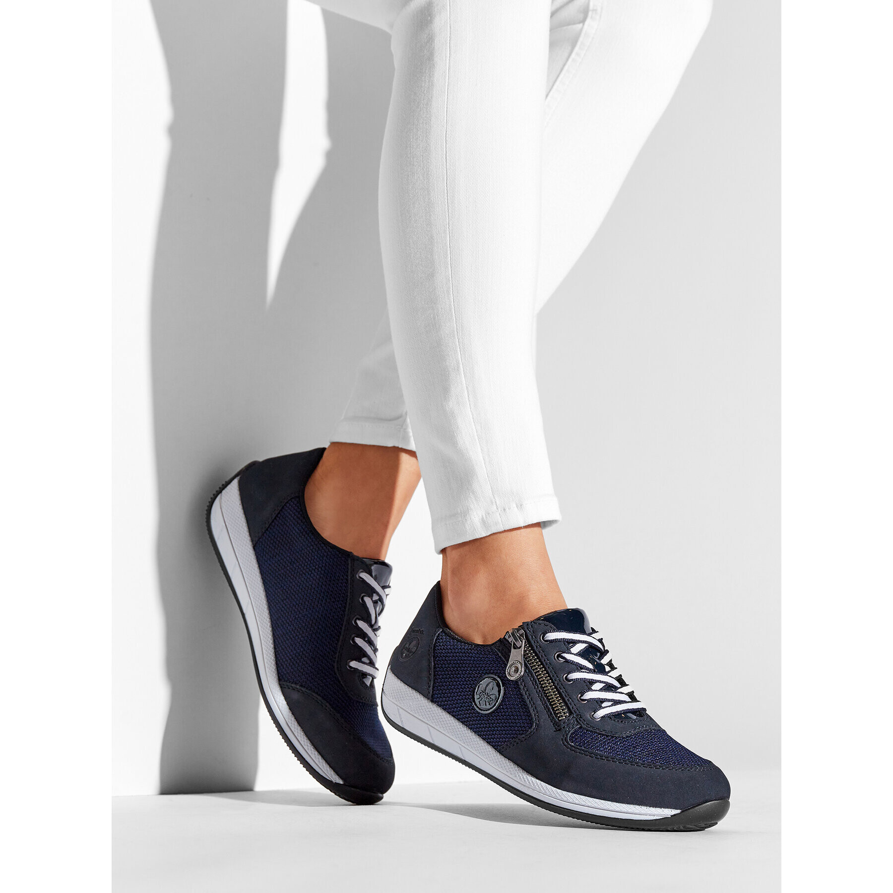 Rieker Sneakers N1111-14 Bleumarin - Pled.ro