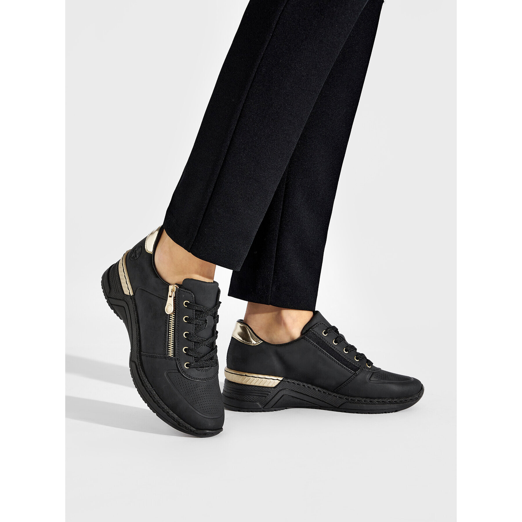 Rieker Sneakers N4305-00 Negru - Pled.ro