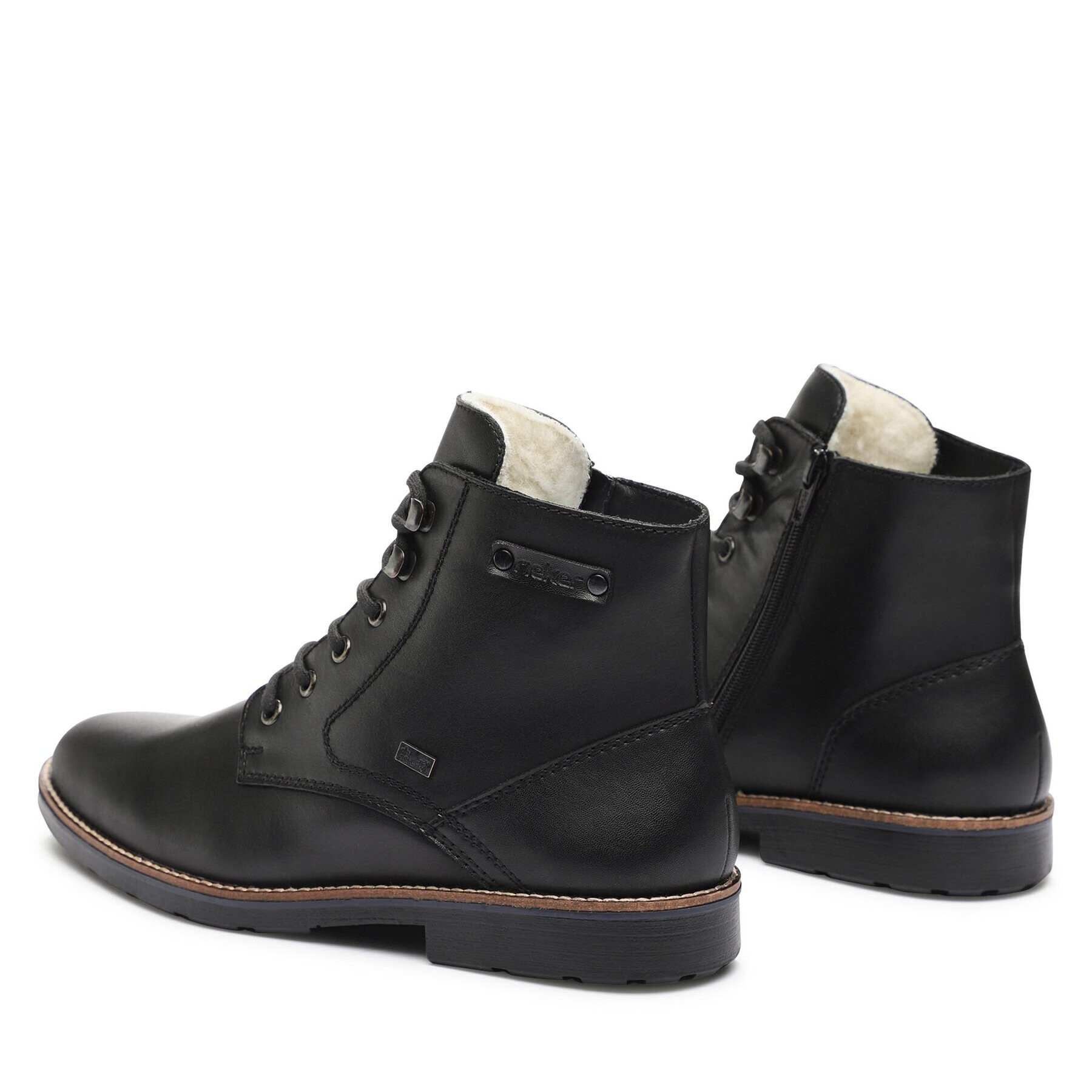 Rieker Trappers 15322-00 Negru - Pled.ro