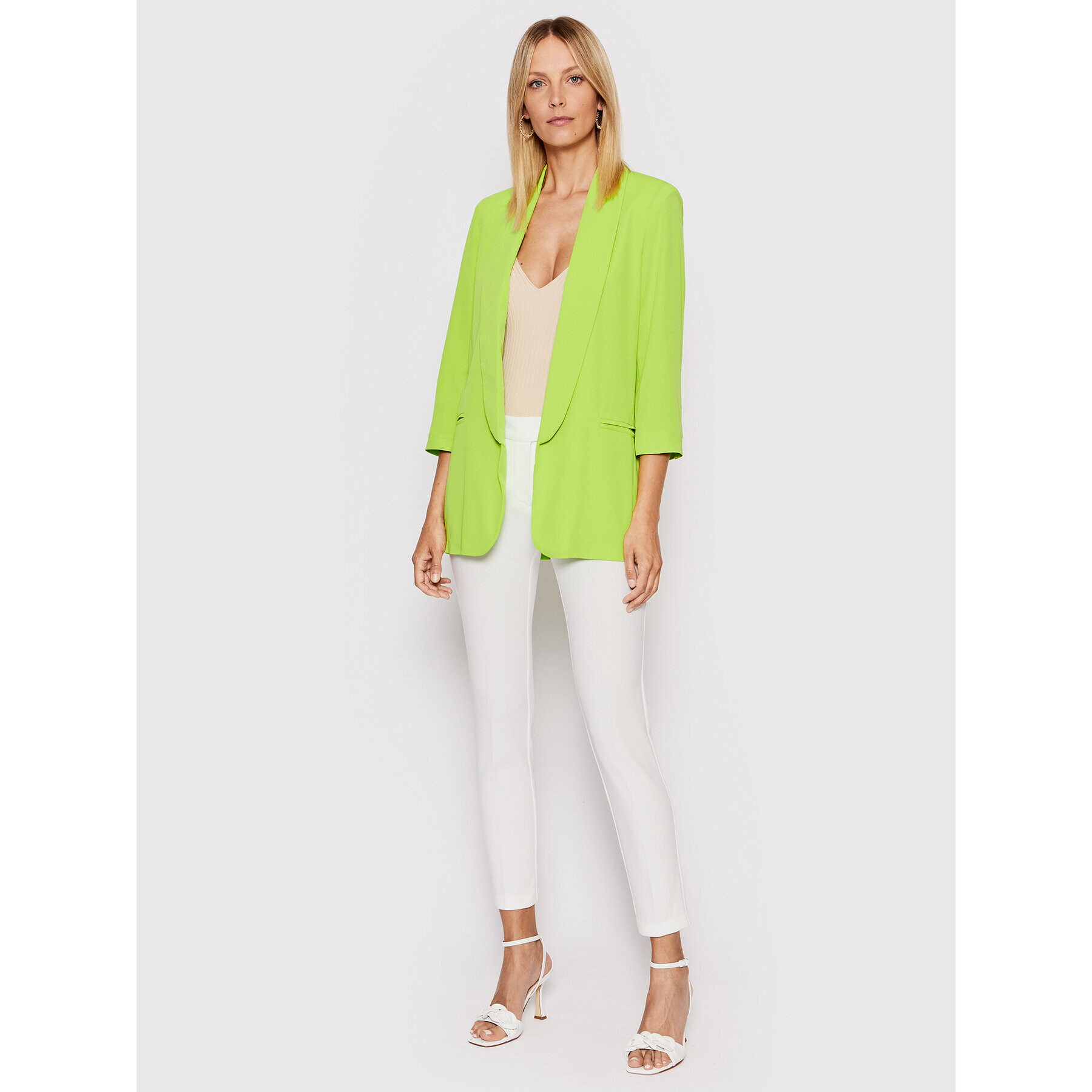 Rinascimento Blazer CFC0109401003 Verde Regular Fit - Pled.ro