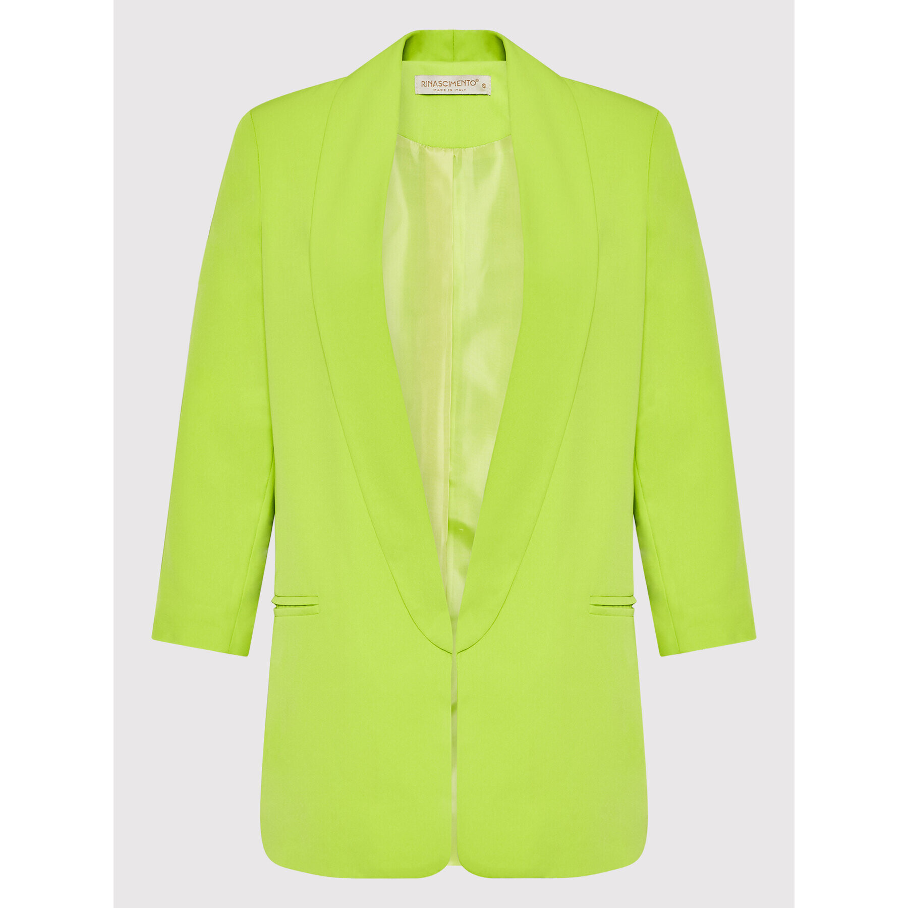 Rinascimento Blazer CFC0109401003 Verde Regular Fit - Pled.ro