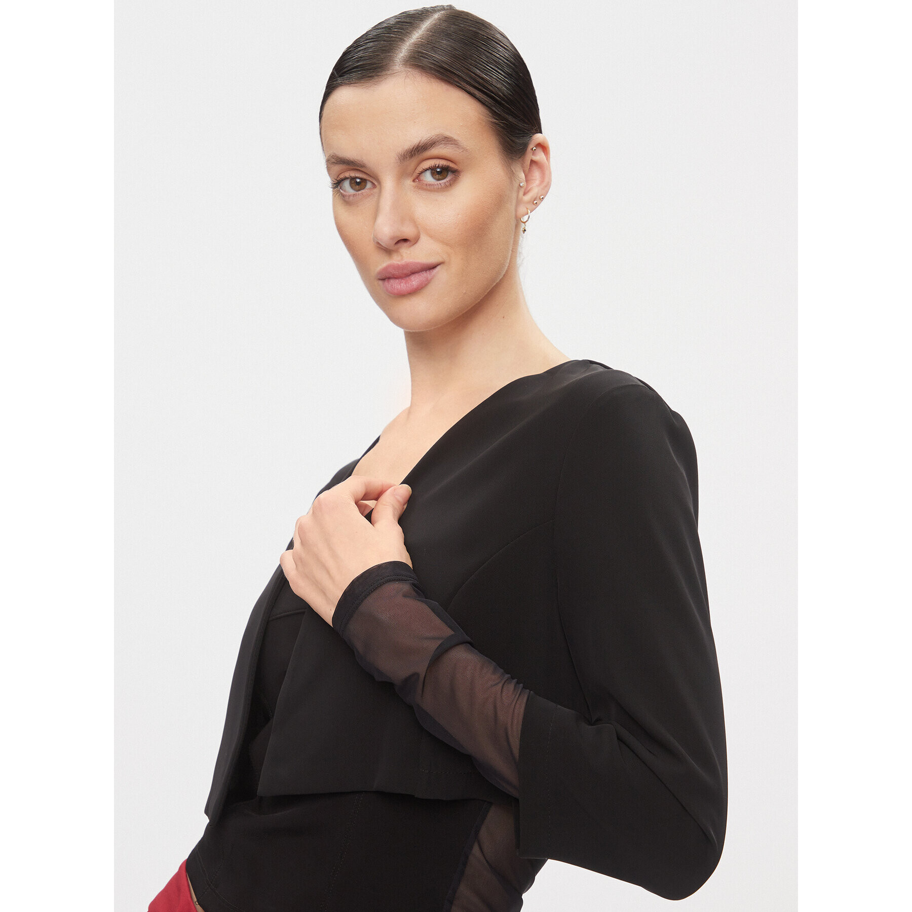 Rinascimento Bolero CFC0116215003 Negru Regular Fit - Pled.ro