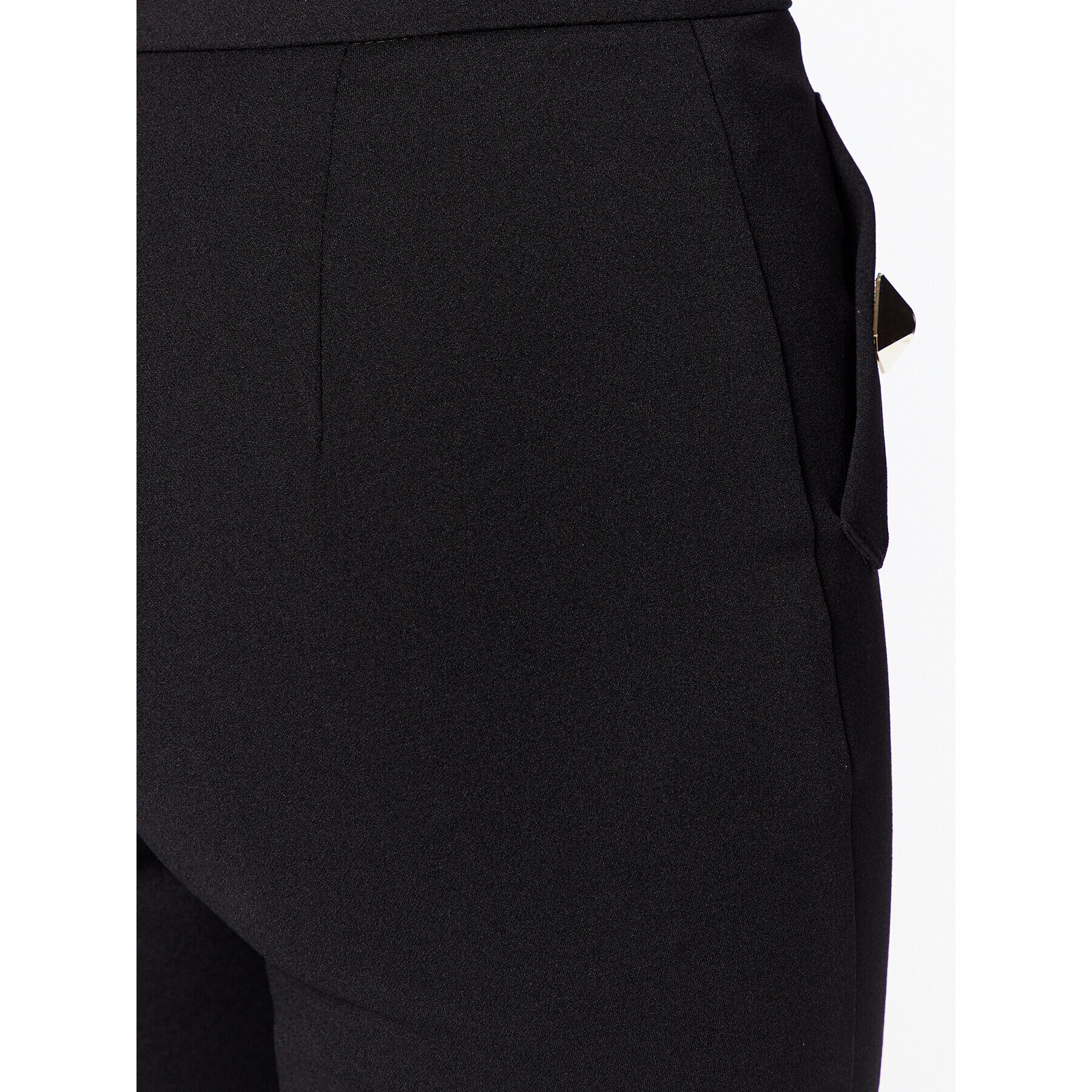 Rinascimento Pantaloni din material CFC0018962002 Negru Regular Fit - Pled.ro