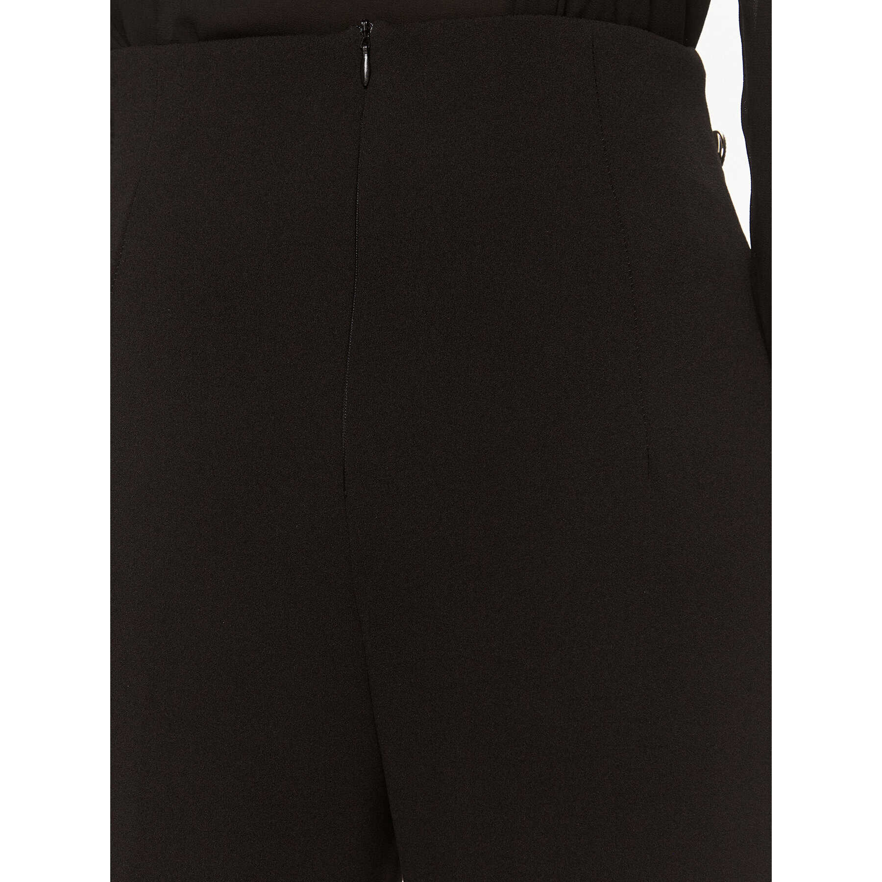 Rinascimento Pantaloni din material CFC0019268002 Negru - Pled.ro