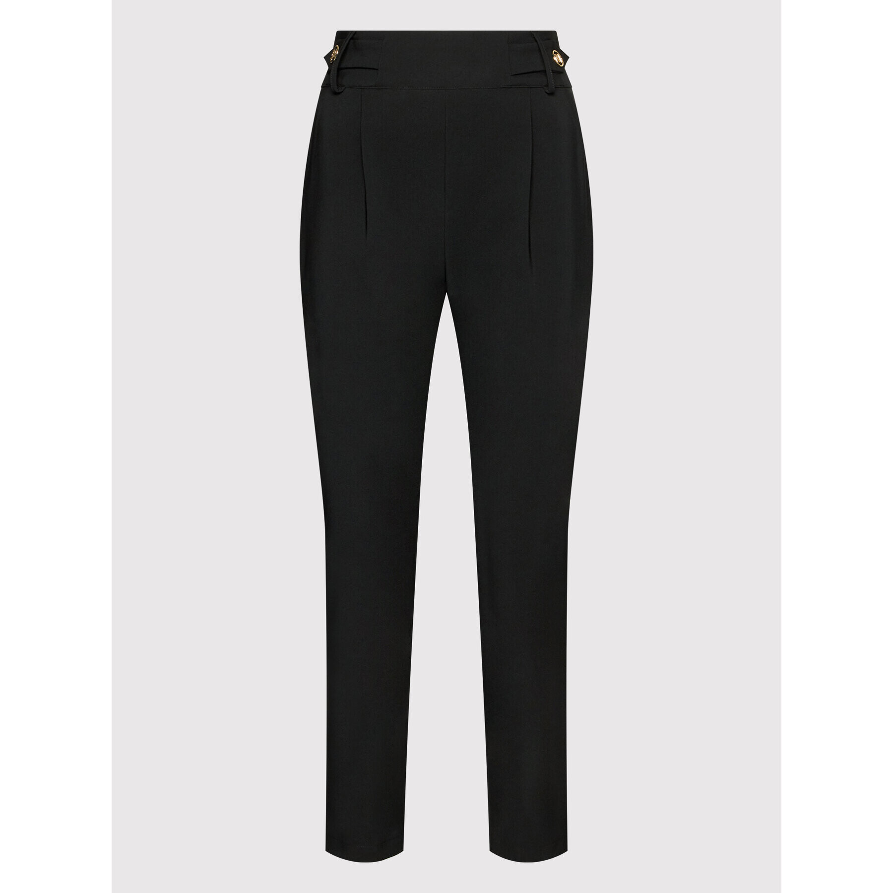 Rinascimento Pantaloni din material CFC0105842003 Negru Regular Fit - Pled.ro