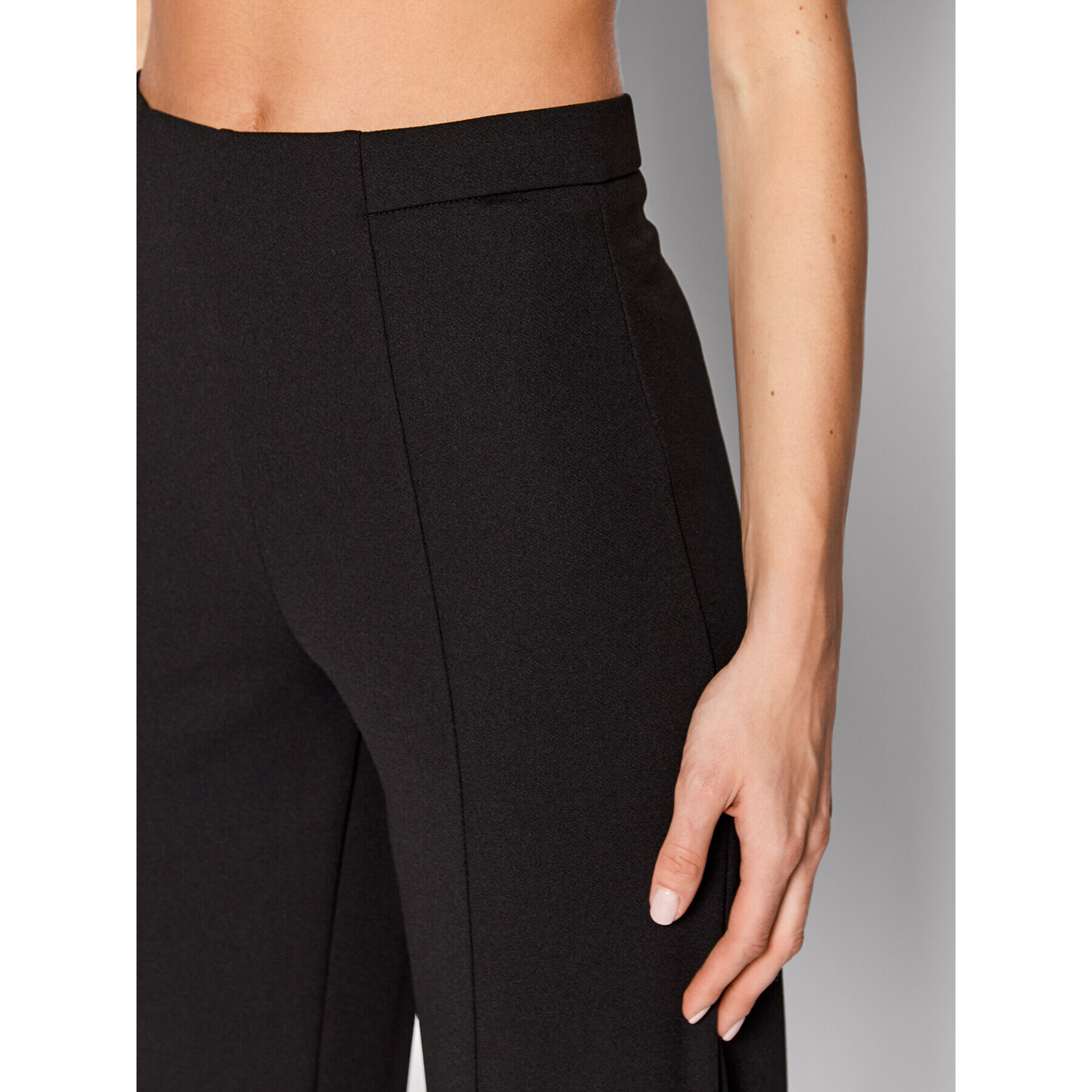 Rinascimento Pantaloni din material CFC0110088003 Negru Regular Fit - Pled.ro