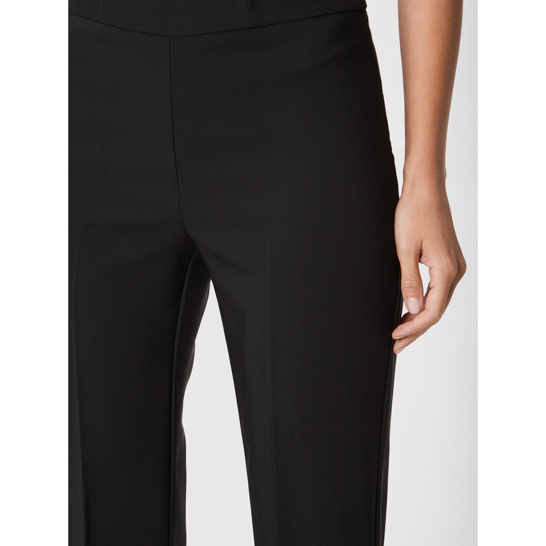 Rinascimento Pantaloni din material CFC0110511003 Negru Regular Fit - Pled.ro