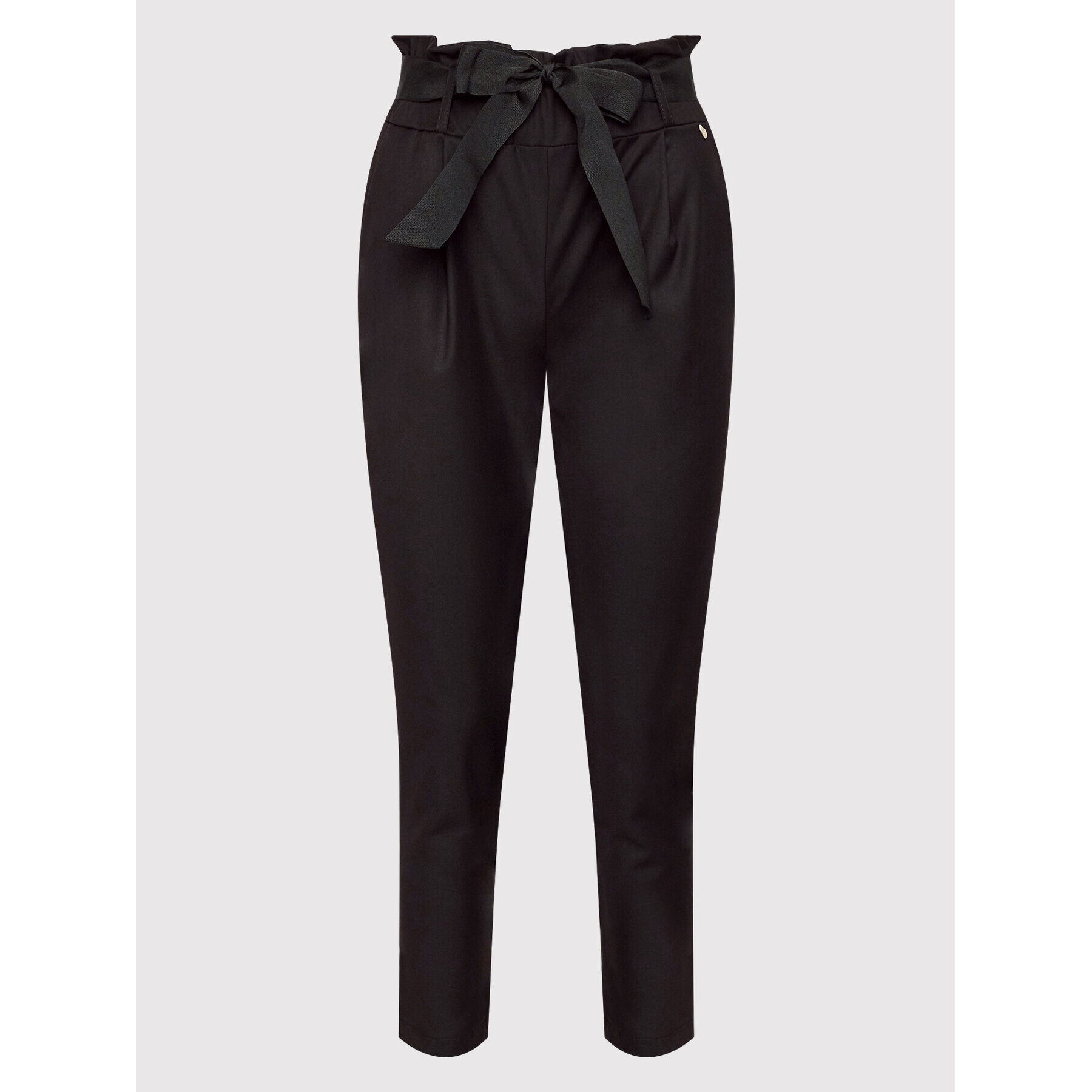 Rinascimento Pantaloni din material CFC0110633003 Negru Regular Fit - Pled.ro