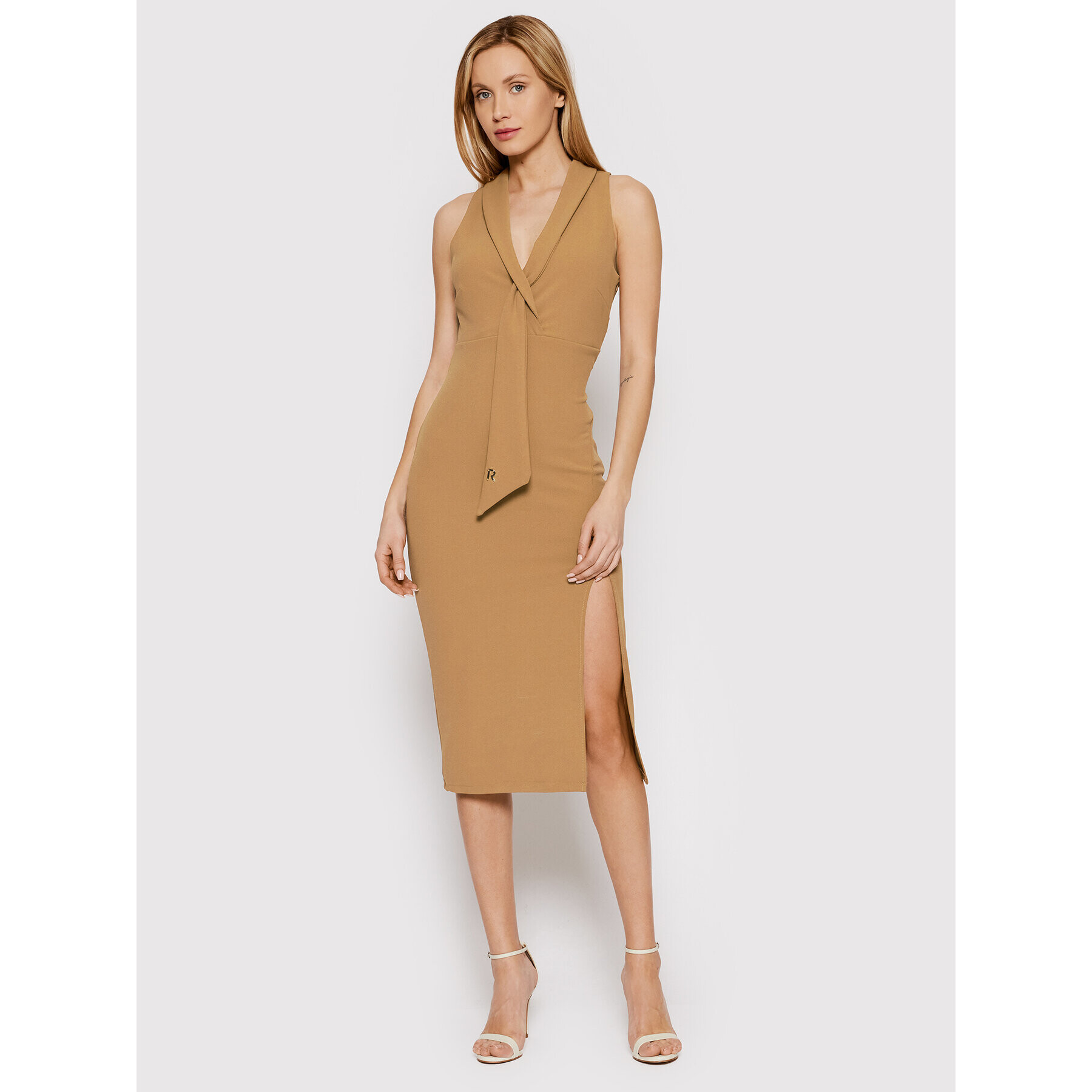 Rinascimento Rochie cocktail CFC0018388002 Maro Regular Fit - Pled.ro