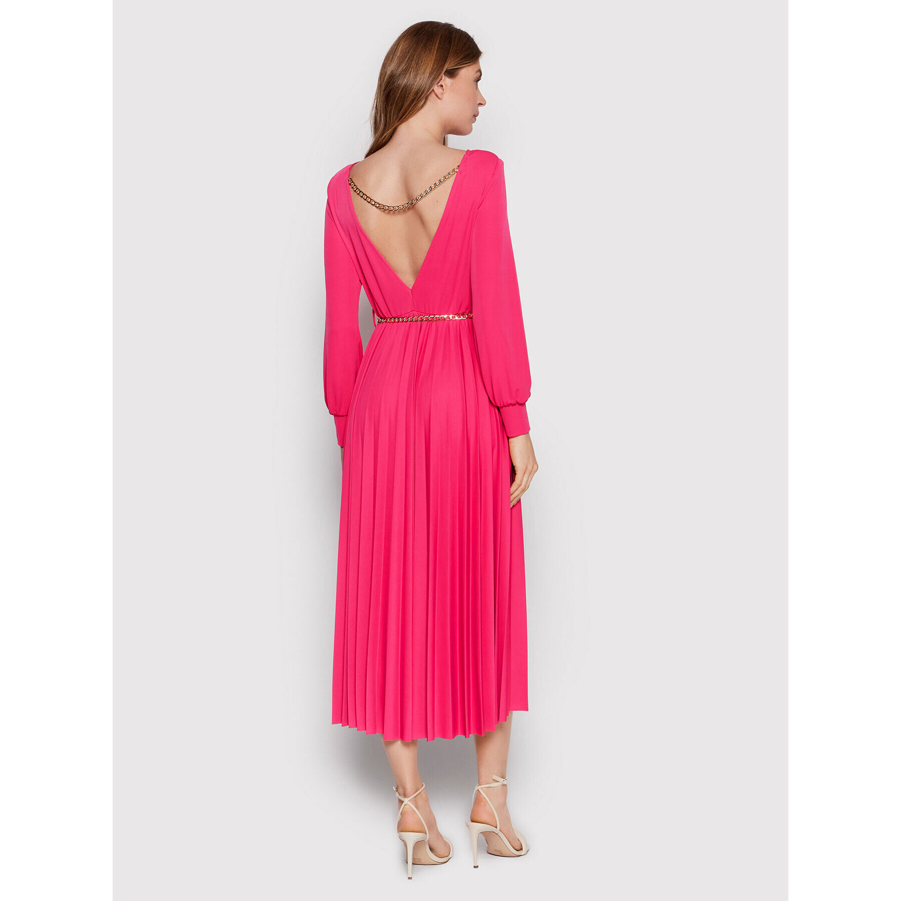 Rinascimento Rochie cocktail CFC0018404002 Roz Regular Fit - Pled.ro