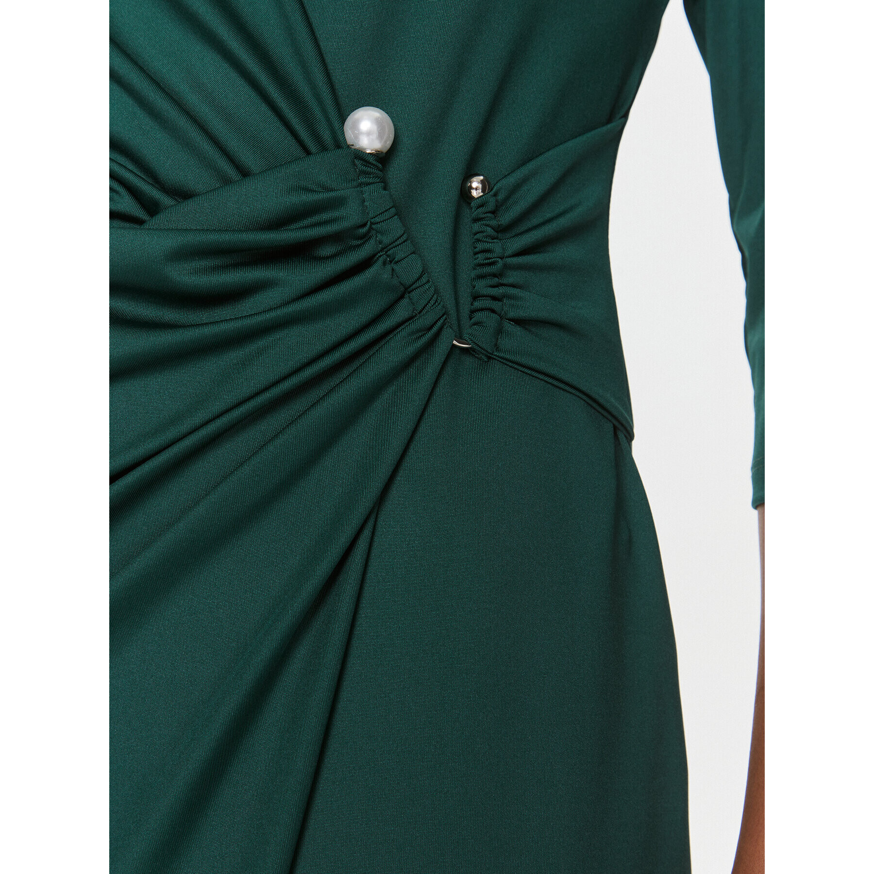 Rinascimento Rochie cocktail CFC0019273002 Verde Regular Fit - Pled.ro