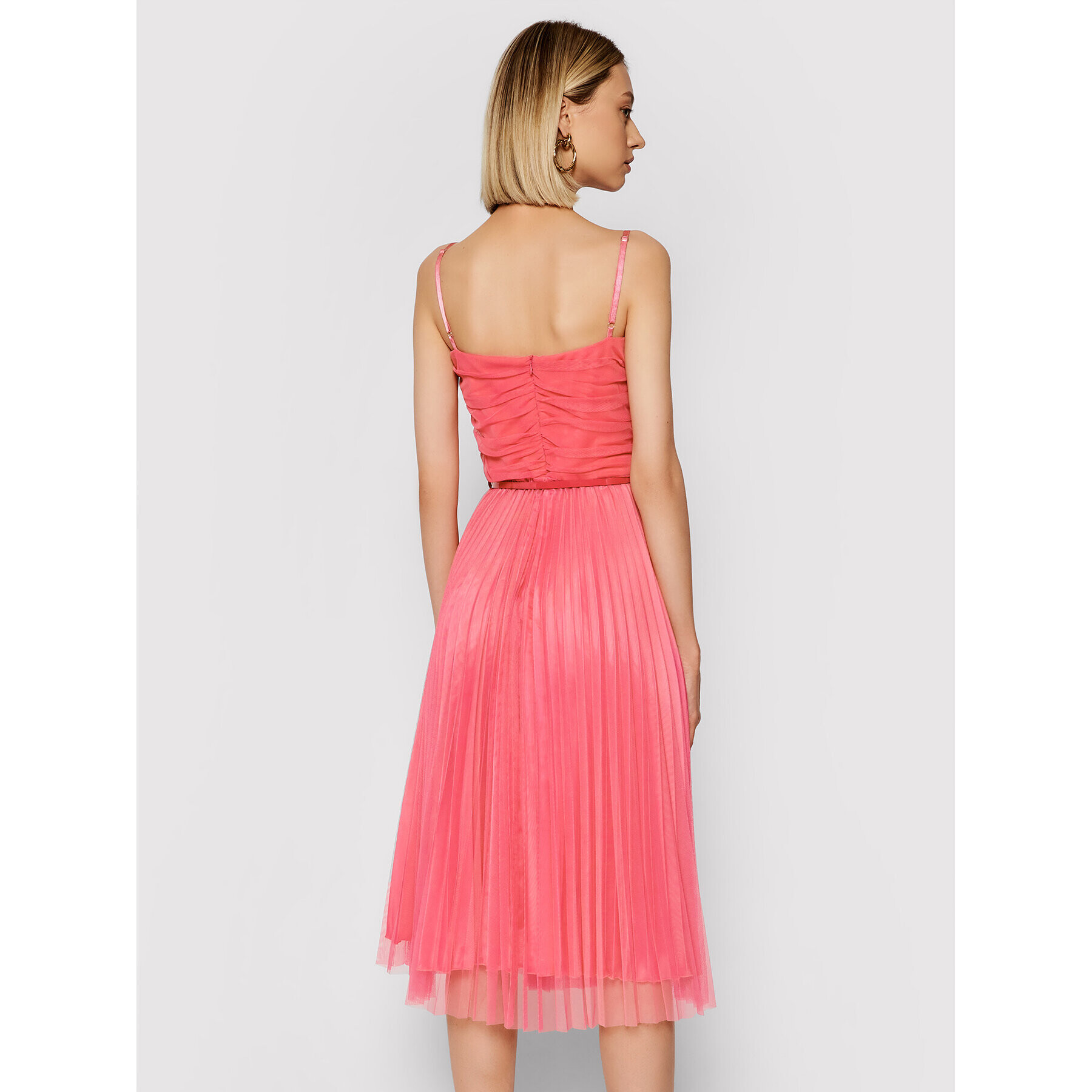 Rinascimento Rochie cocktail CFC0103673003 Roz Regular Fit - Pled.ro