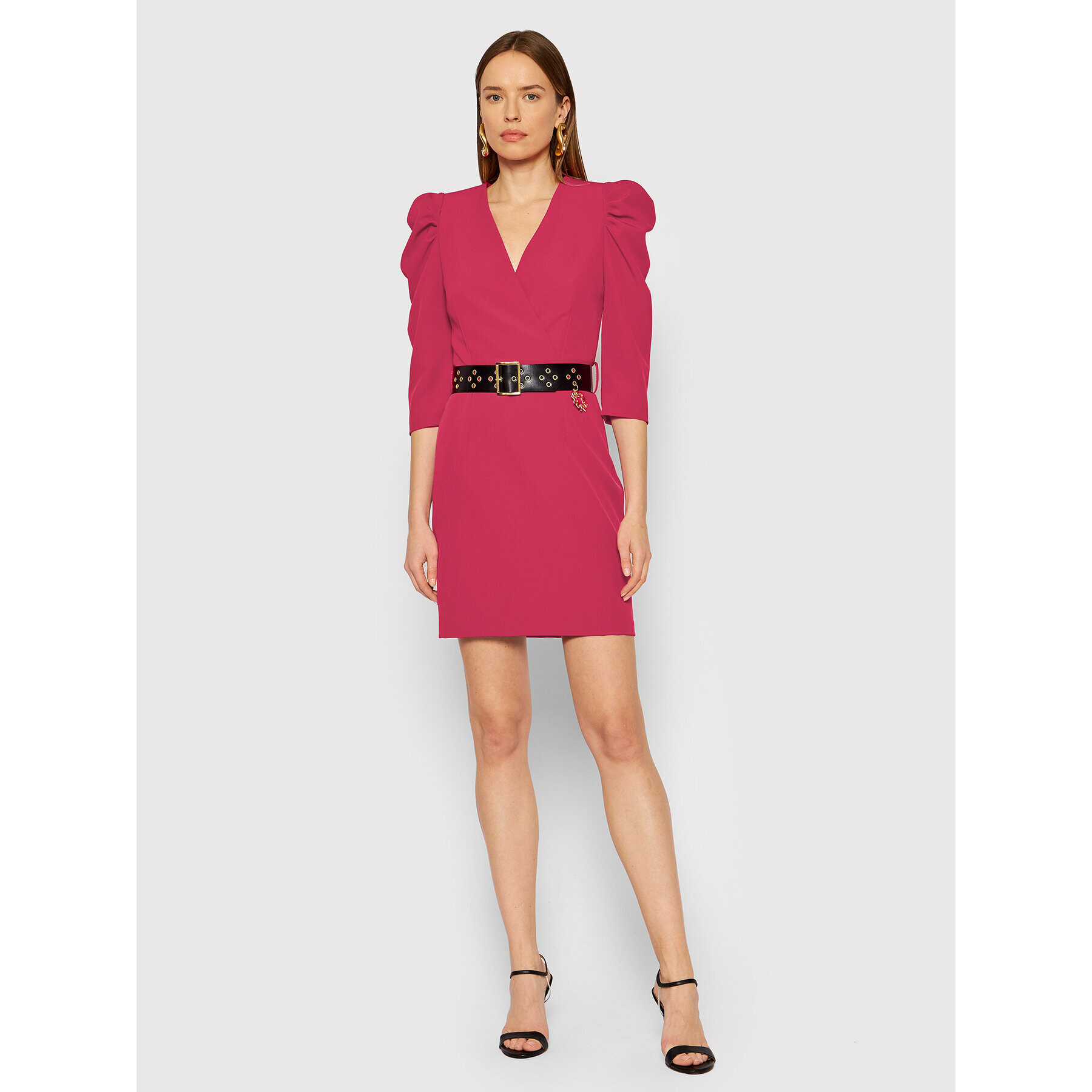 Rinascimento Rochie cocktail CFC0105950003 Roz Regular Fit - Pled.ro