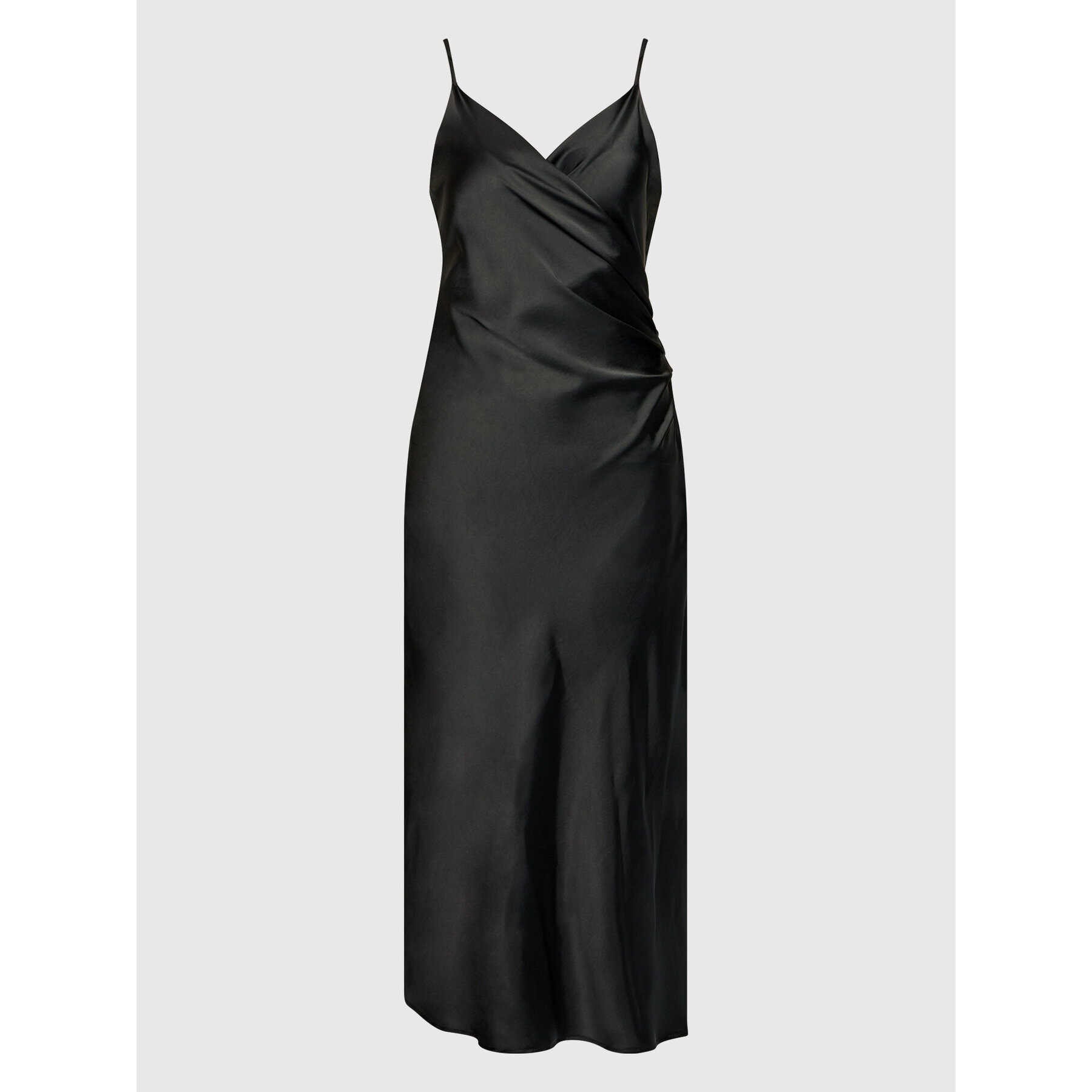 Rinascimento Rochie cocktail CFC0106159003 Negru Regular Fit - Pled.ro