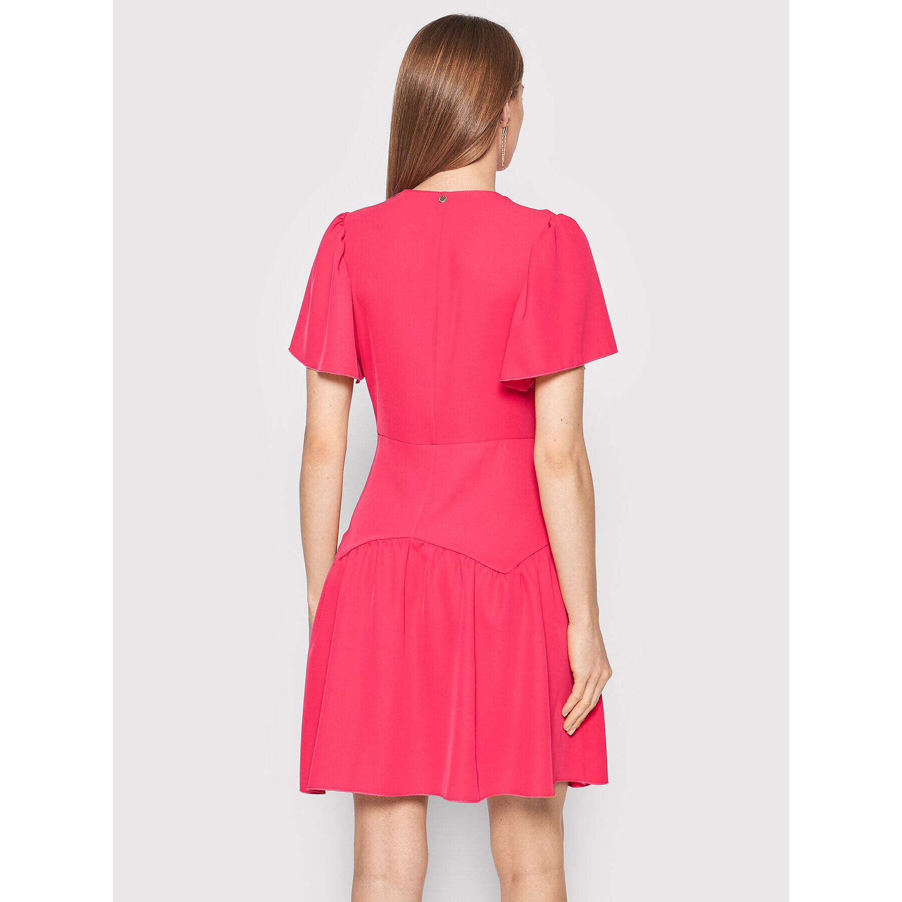 Rinascimento Rochie cocktail CFC0107733003 Roz Relaxed Fit - Pled.ro