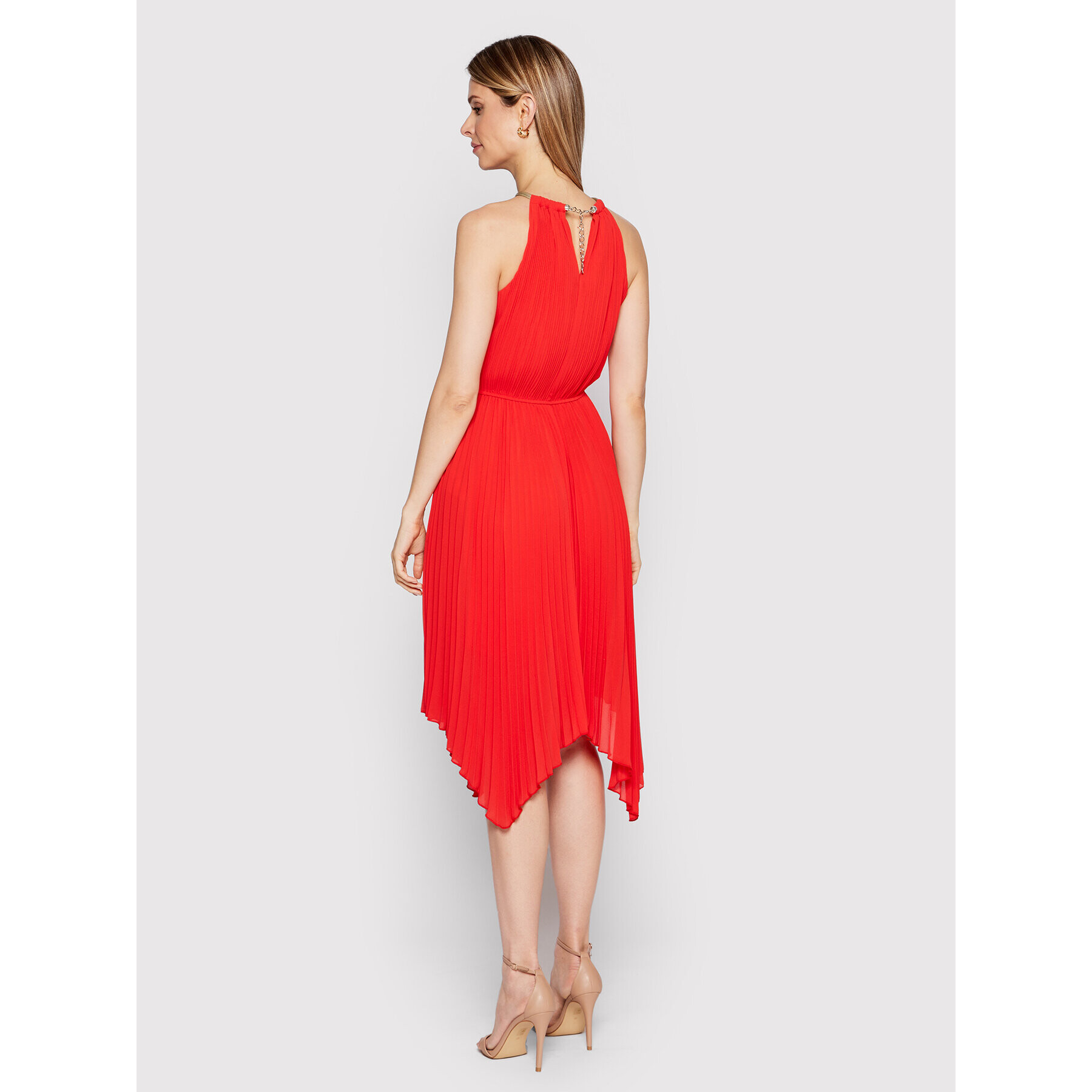 Rinascimento Rochie cocktail CFC0109265003 Roșu Regular Fit - Pled.ro