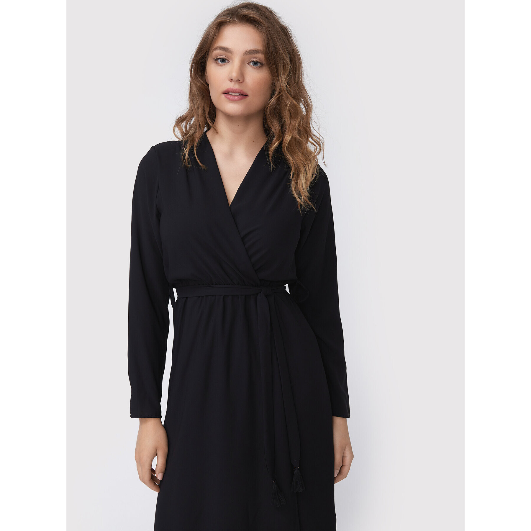 Rinascimento Rochie cocktail CFC0110009003 Negru Regular Fit - Pled.ro