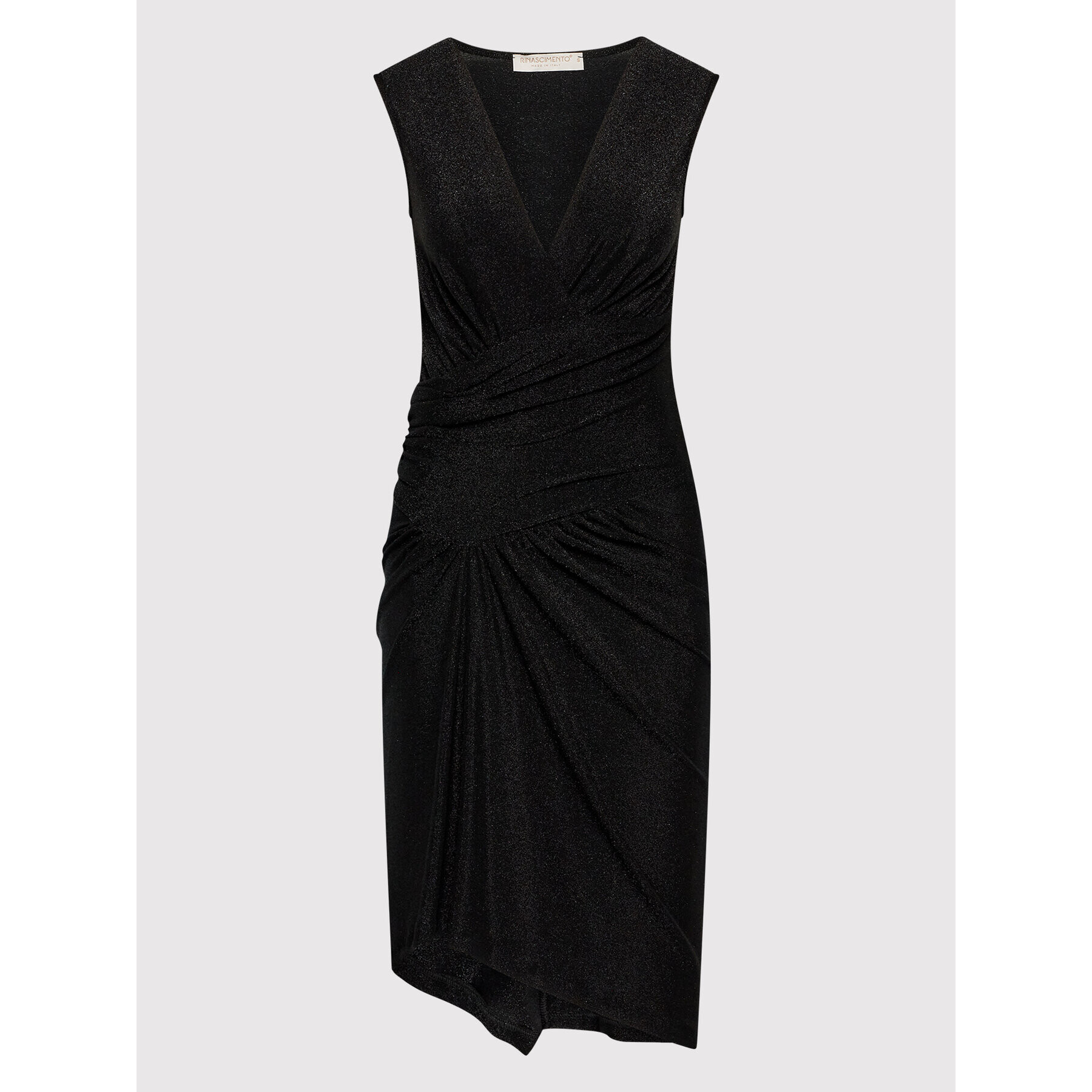 Rinascimento Rochie cocktail CFC0110016003 Negru Regular Fit - Pled.ro