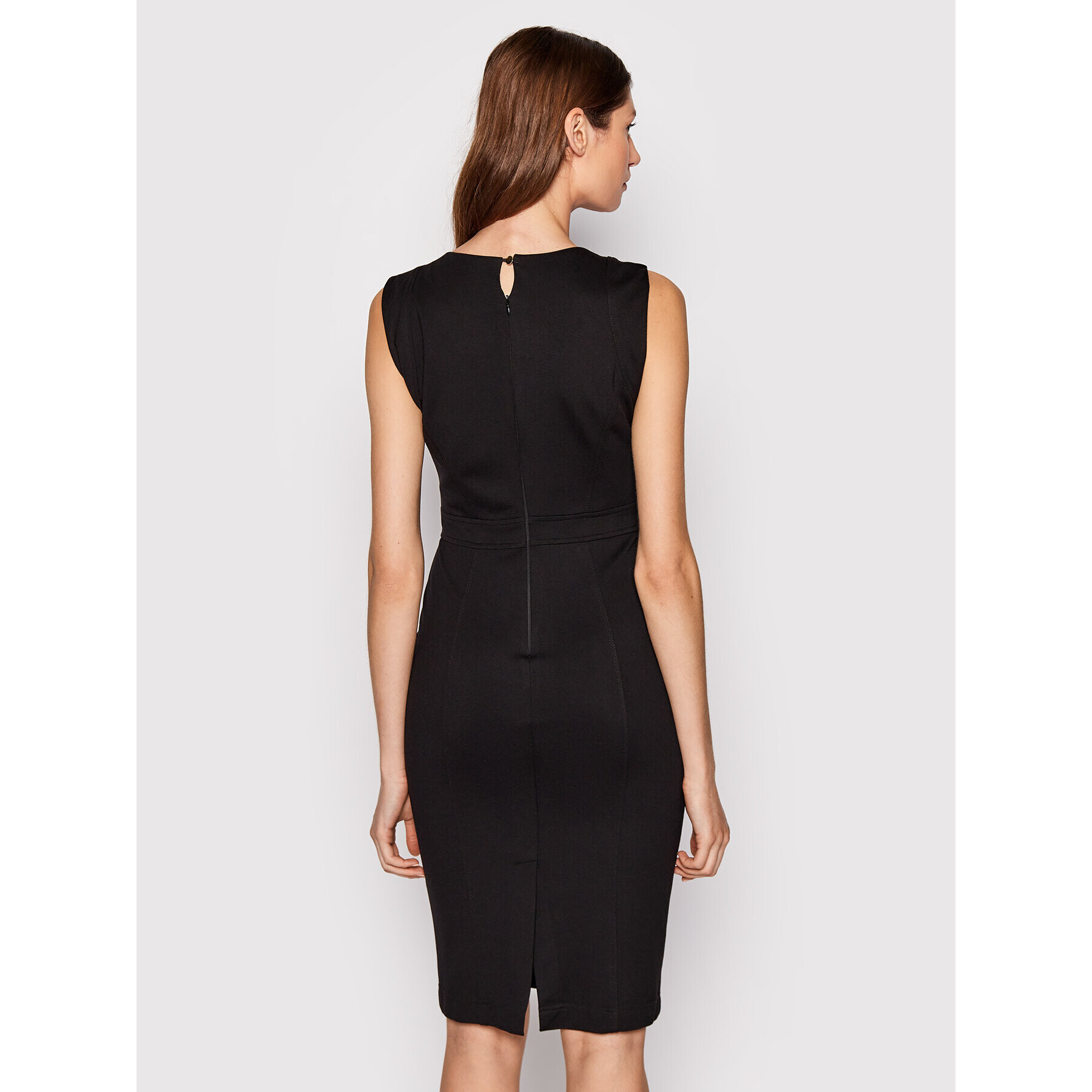 Rinascimento Rochie cocktail CFC0110333003 Negru Regular Fit - Pled.ro