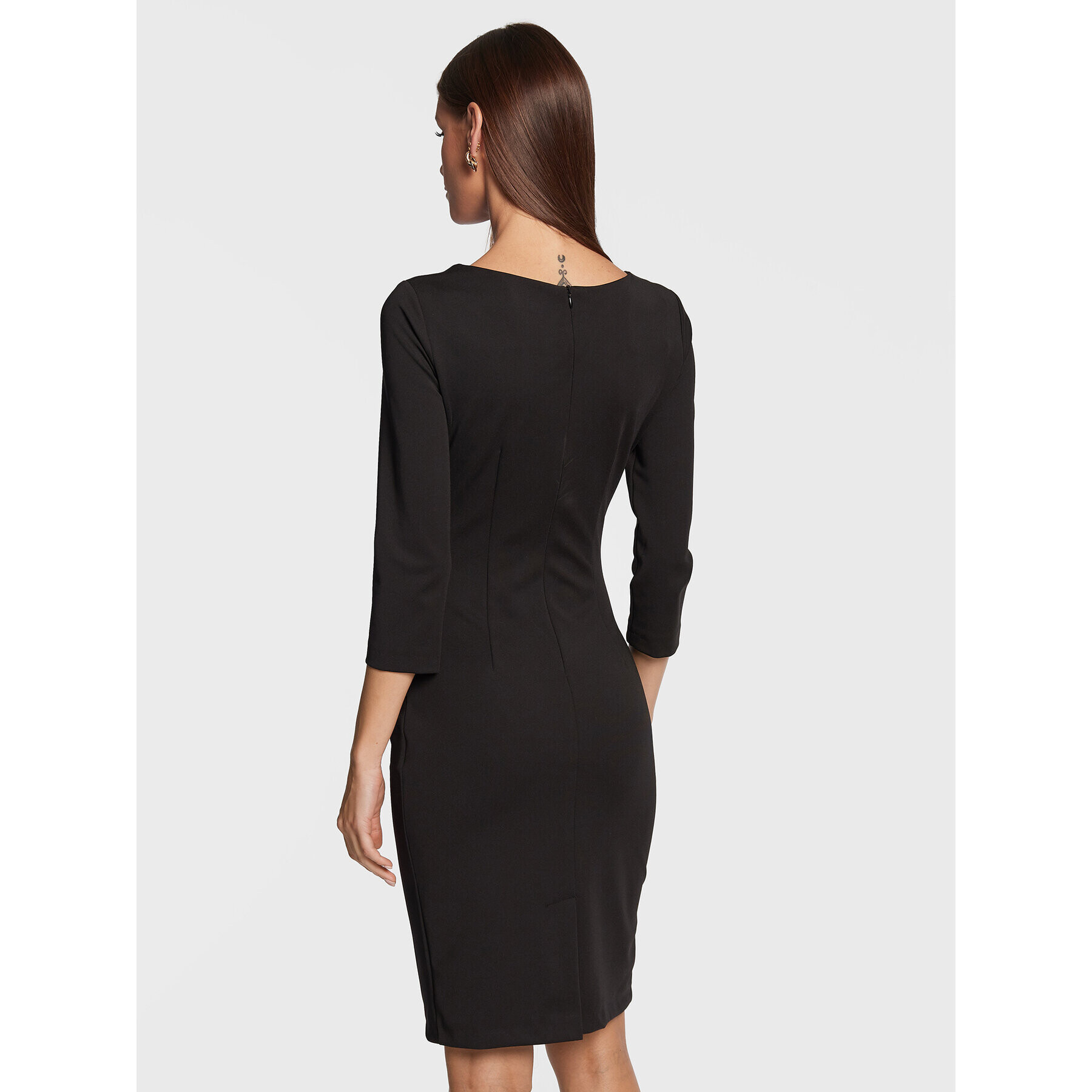 Rinascimento Rochie cocktail CFC0110643003 Negru Regular Fit - Pled.ro