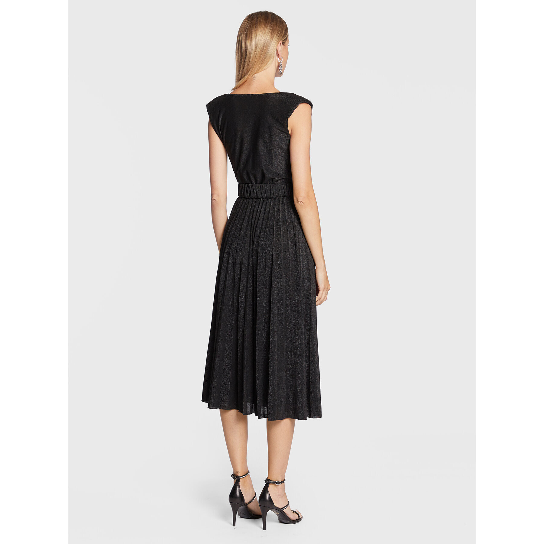 Rinascimento Rochie cocktail CFC0110651003 Negru Regular Fit - Pled.ro