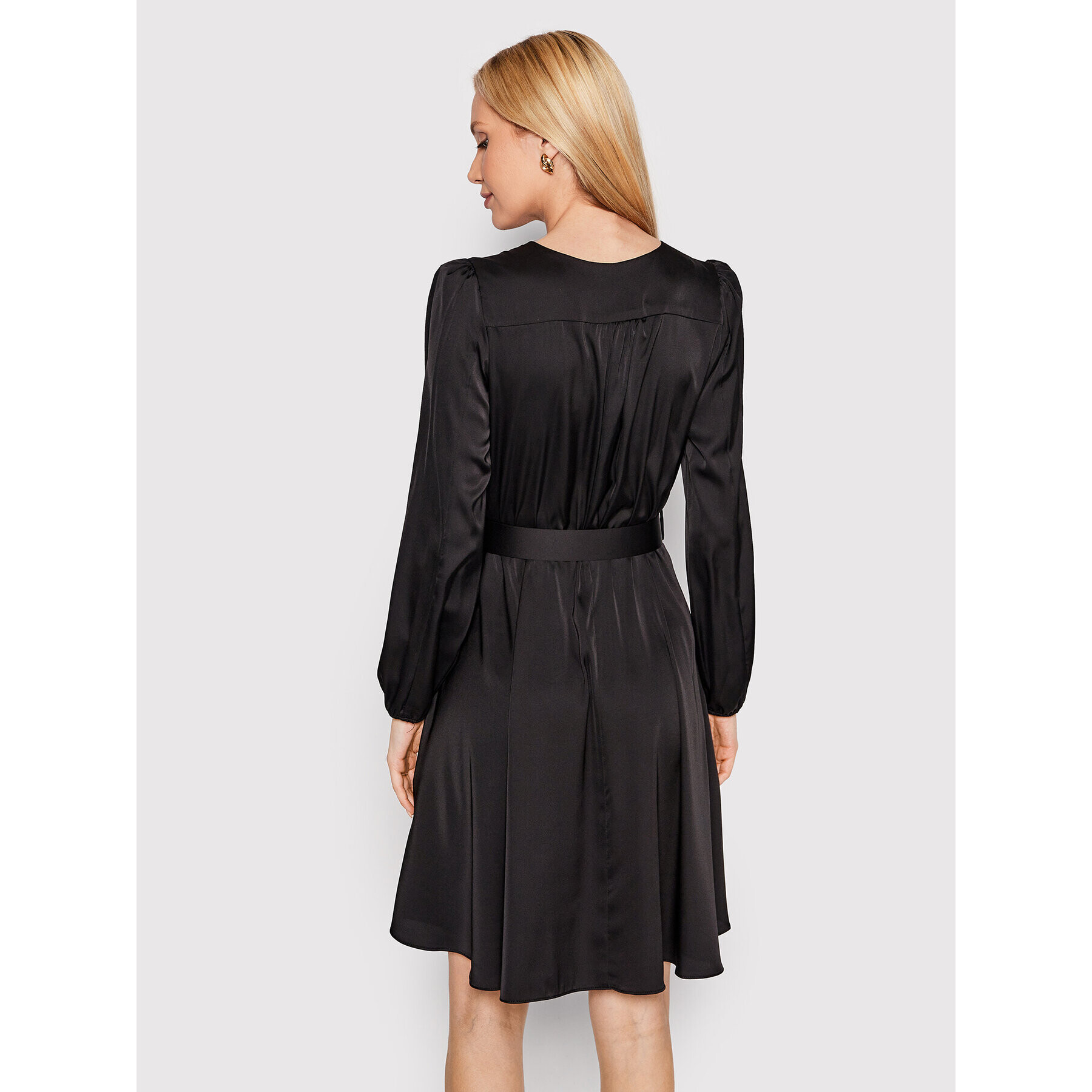 Rinascimento Rochie cocktail CFC0110678003 Negru Regular Fit - Pled.ro