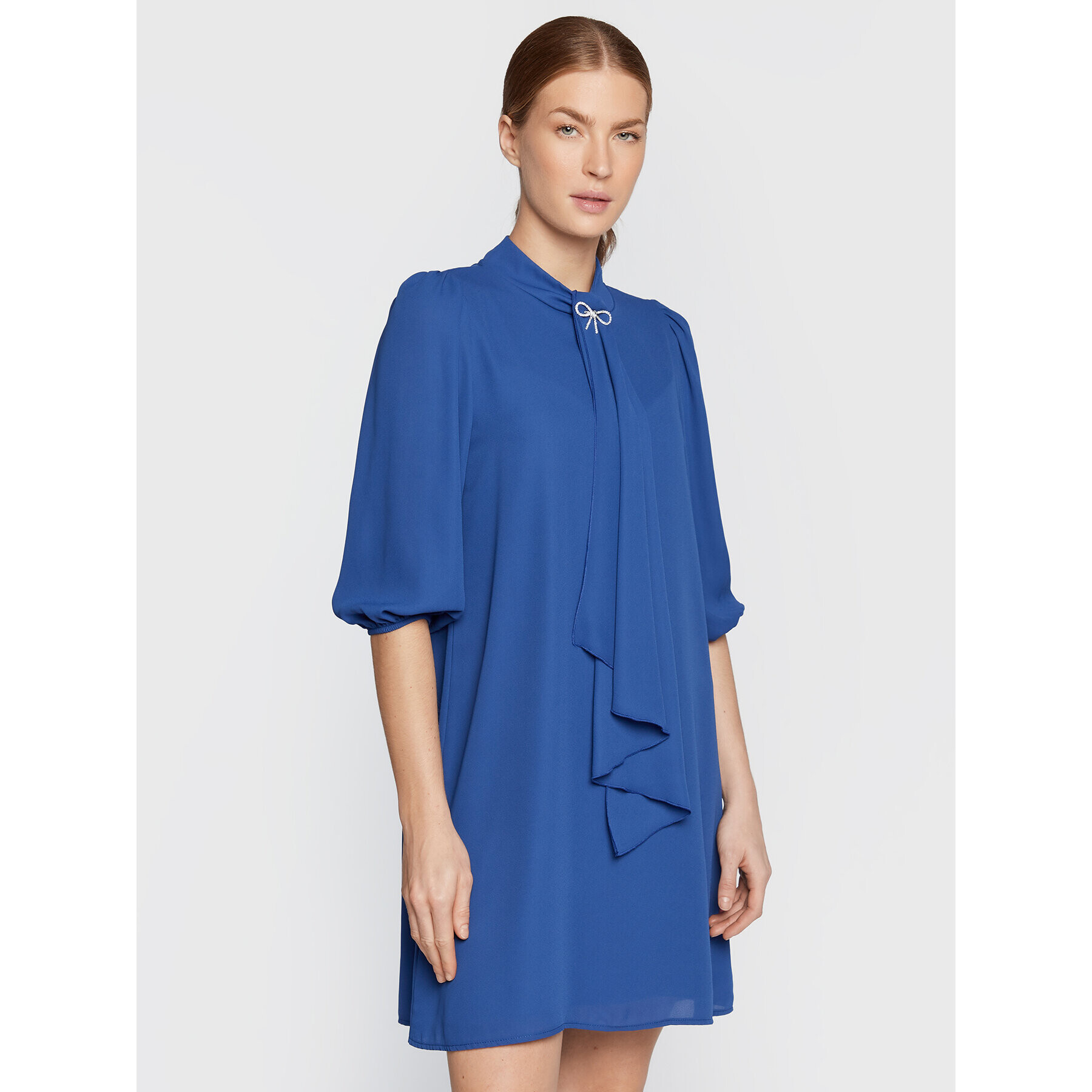 Rinascimento Rochie cocktail CFC0111166003 Bleumarin Regular Fit - Pled.ro