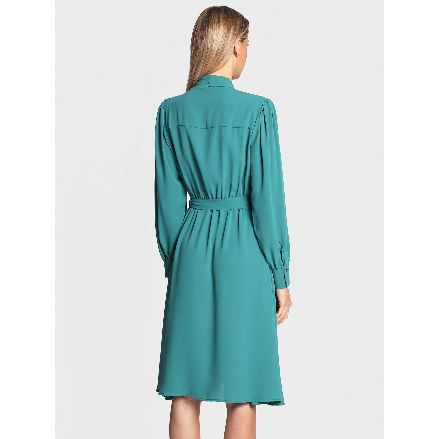 Rinascimento Rochie cocktail CFC0111431003 Verde Regular Fit - Pled.ro