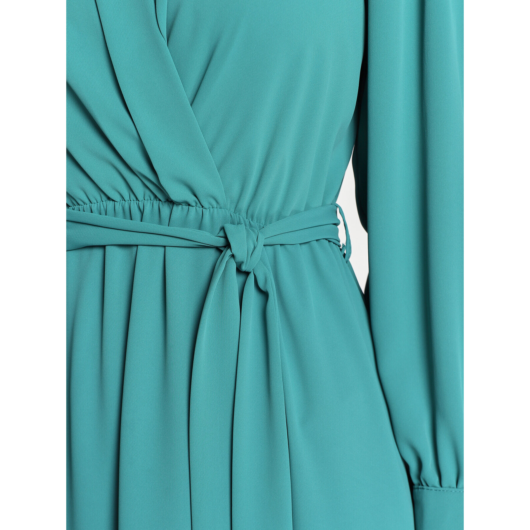 Rinascimento Rochie cocktail CFC0111431003 Verde Regular Fit - Pled.ro