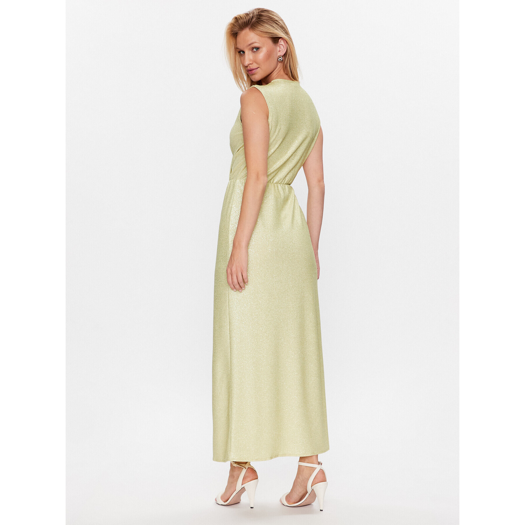 Rinascimento Rochie cocktail CFC0113696003 Verde Regular Fit - Pled.ro