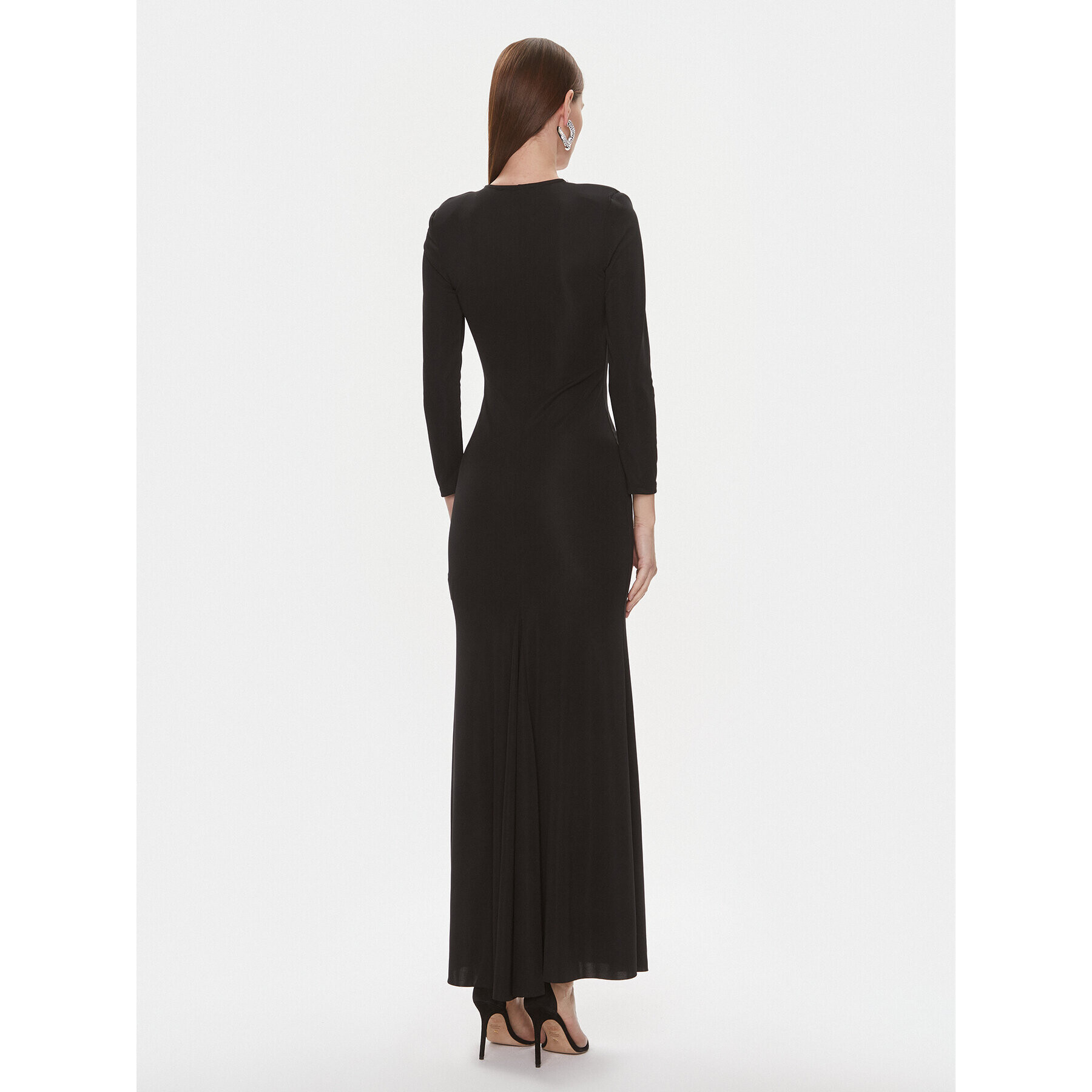 Rinascimento Rochie de seară CFC0019321002 Negru Regular Fit - Pled.ro