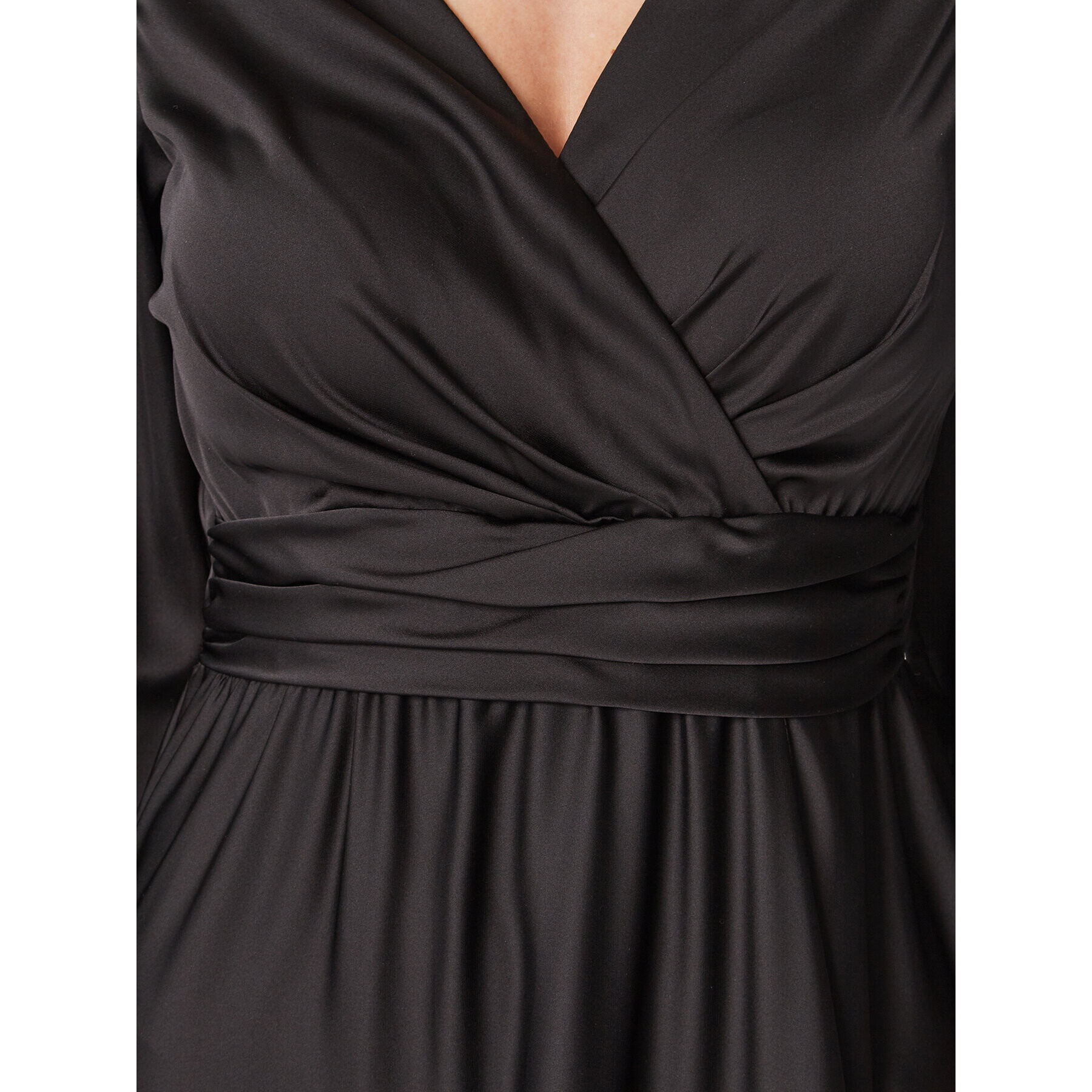 Rinascimento Rochie de seară CFC0111355003 Negru Regular Fit - Pled.ro