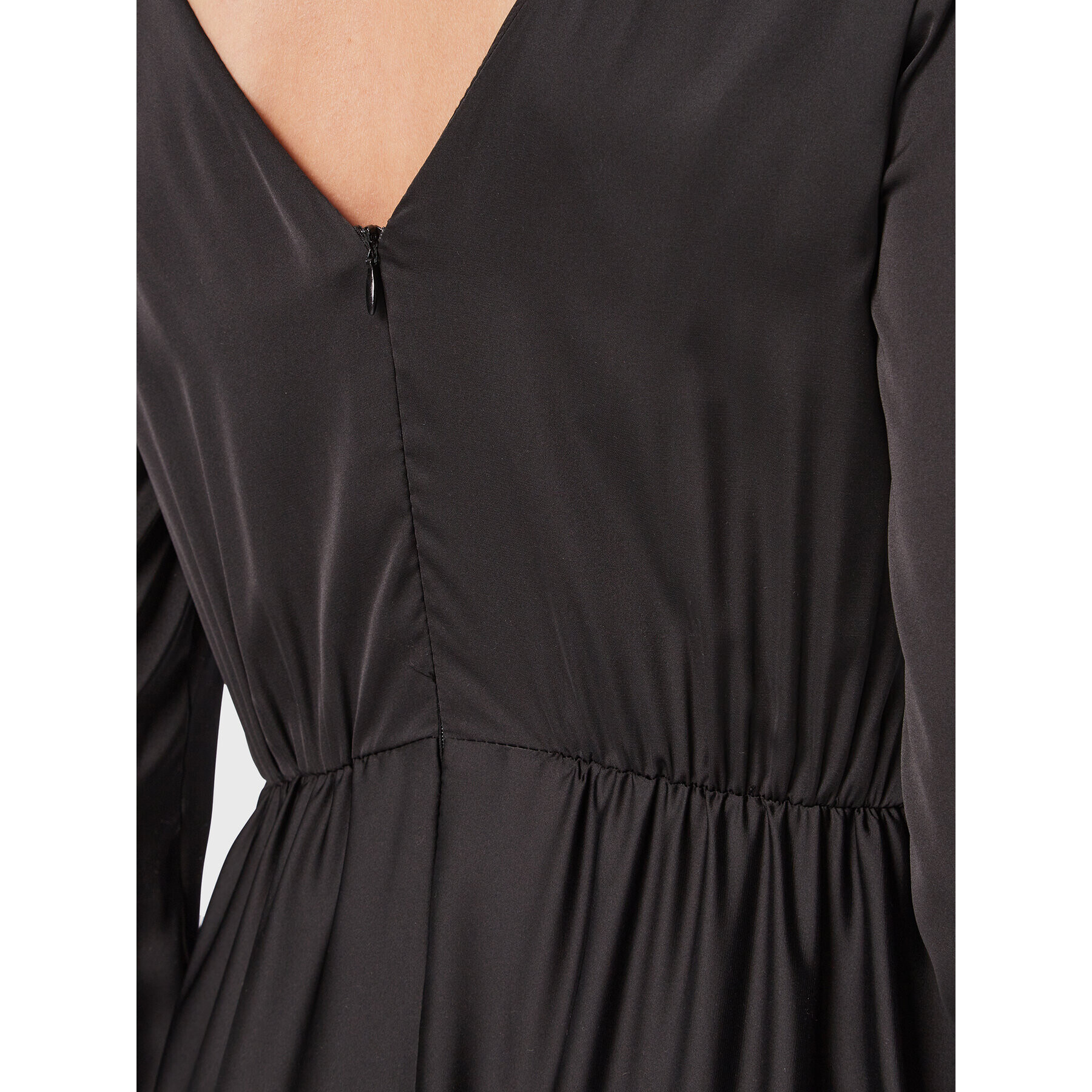 Rinascimento Rochie de seară CFC0111355003 Negru Regular Fit - Pled.ro