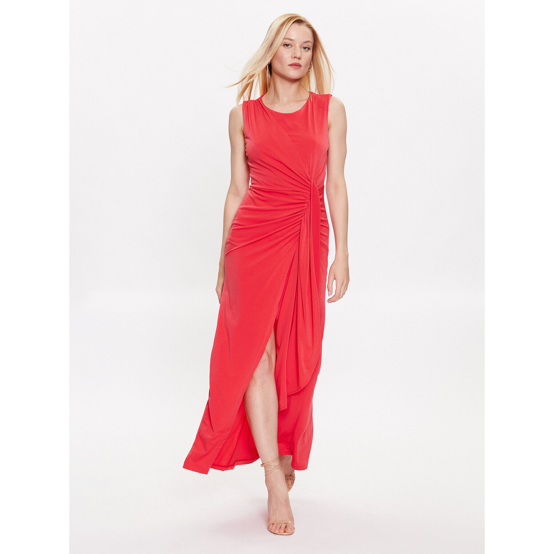 Rinascimento Rochie de seară CFC0114288003 Roșu Regular Fit - Pled.ro