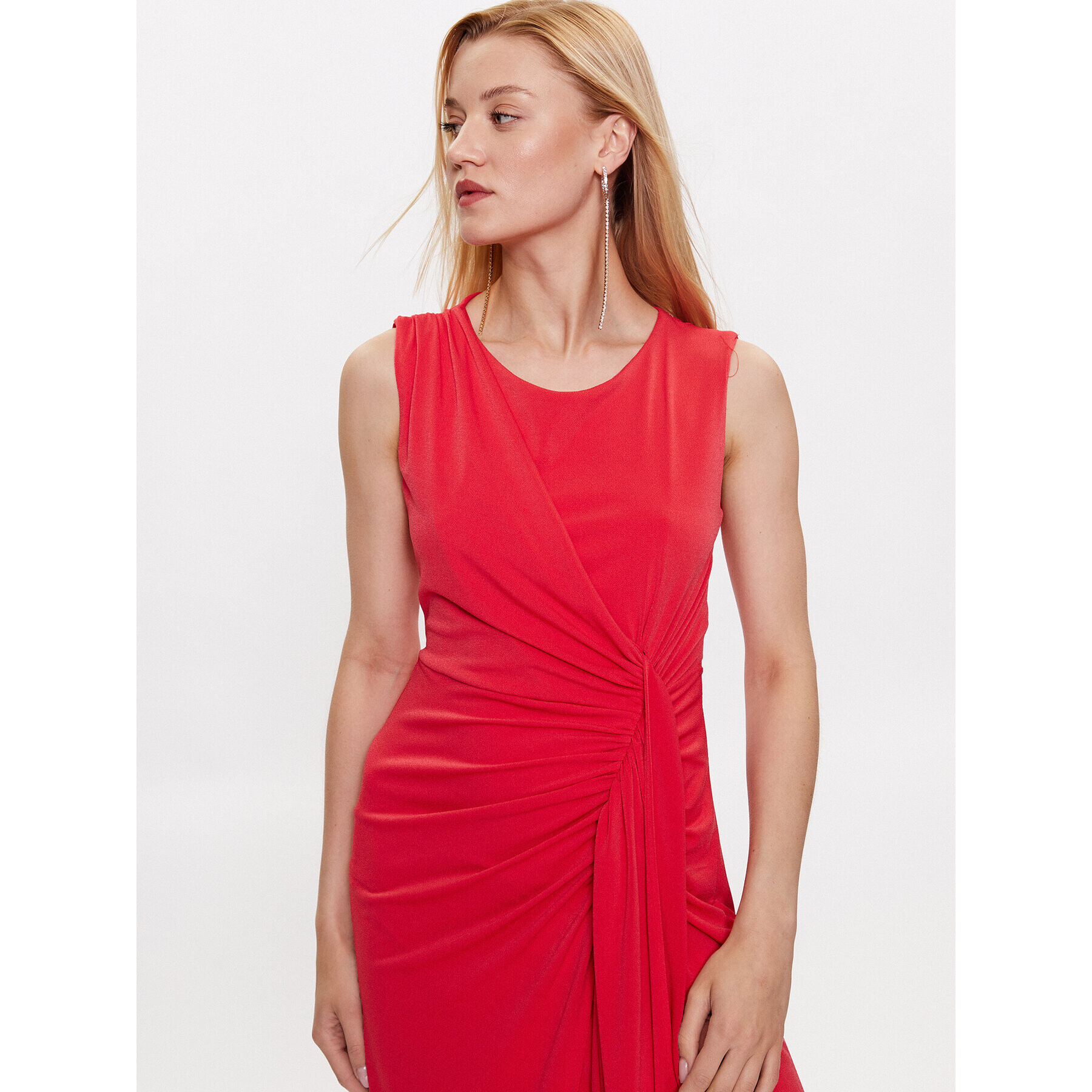 Rinascimento Rochie de seară CFC0114288003 Roșu Regular Fit - Pled.ro