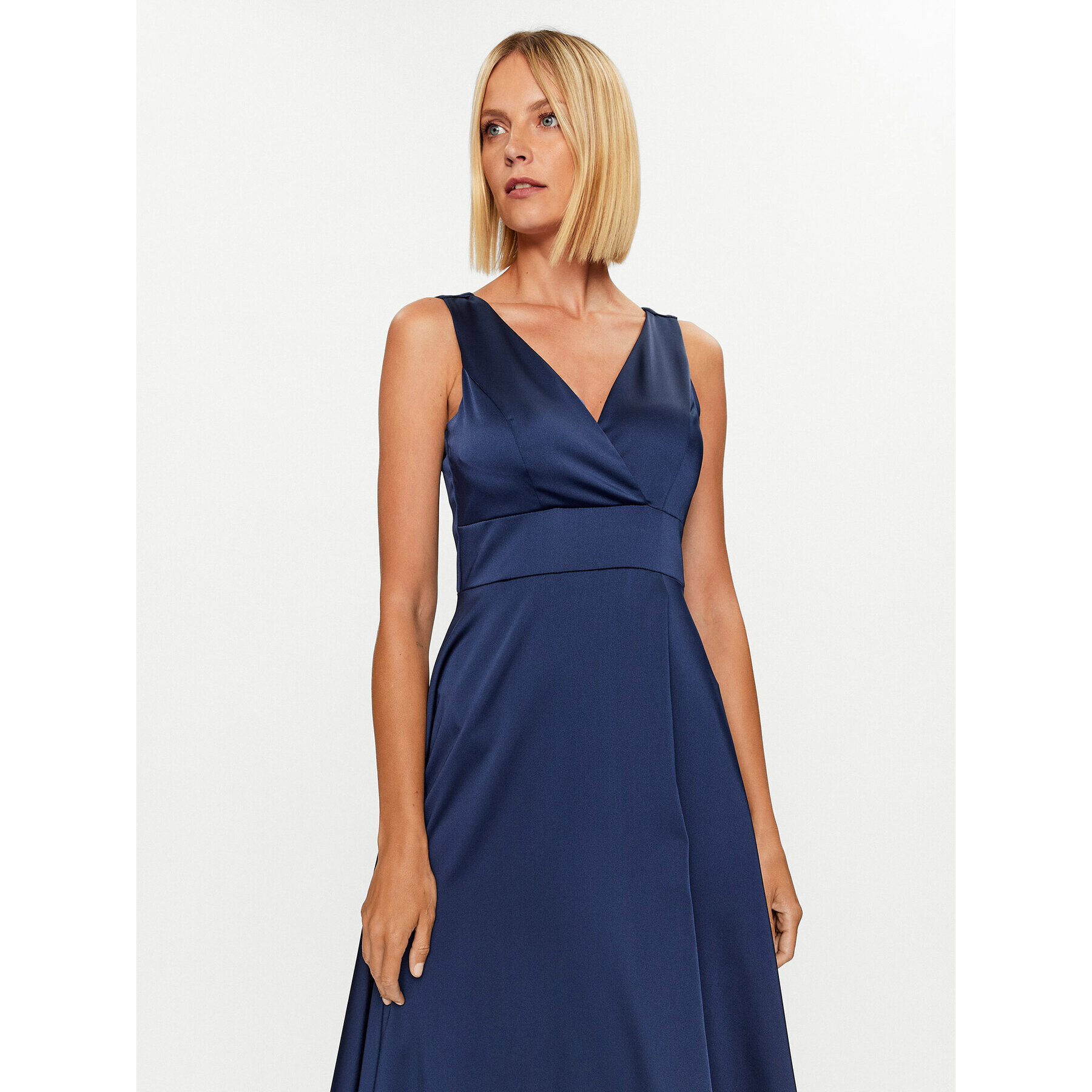 Rinascimento Rochie de seară CFC0115202003 Bleumarin Regular Fit - Pled.ro