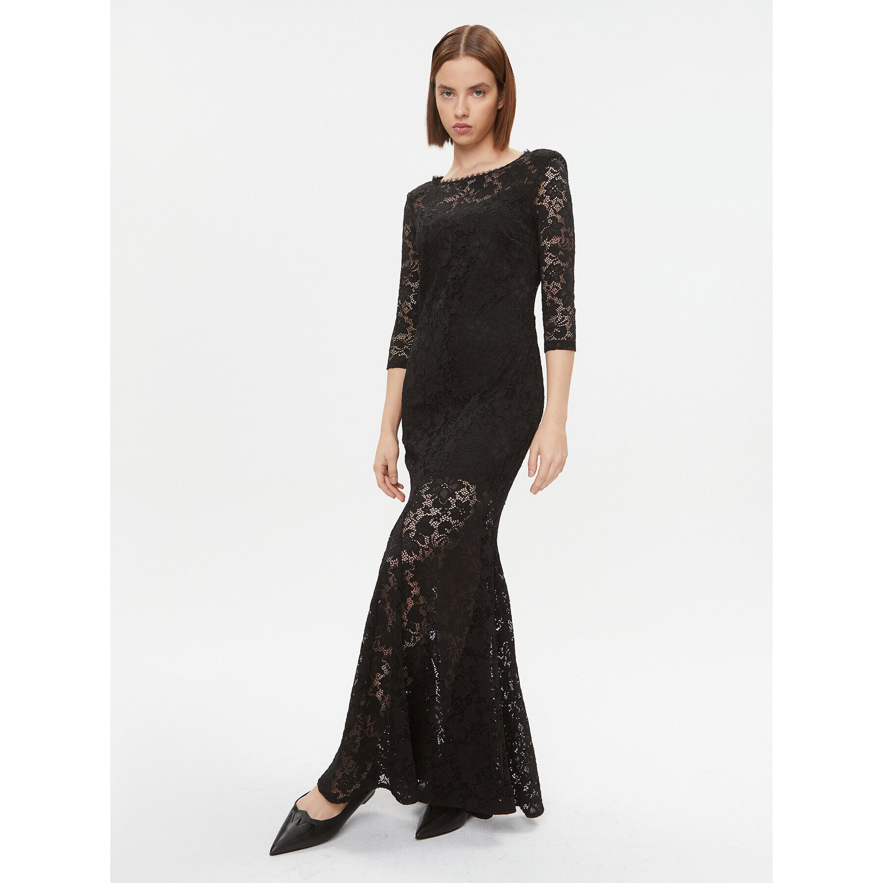 Rinascimento Rochie de seară CFC0115558003 Negru Regular Fit - Pled.ro