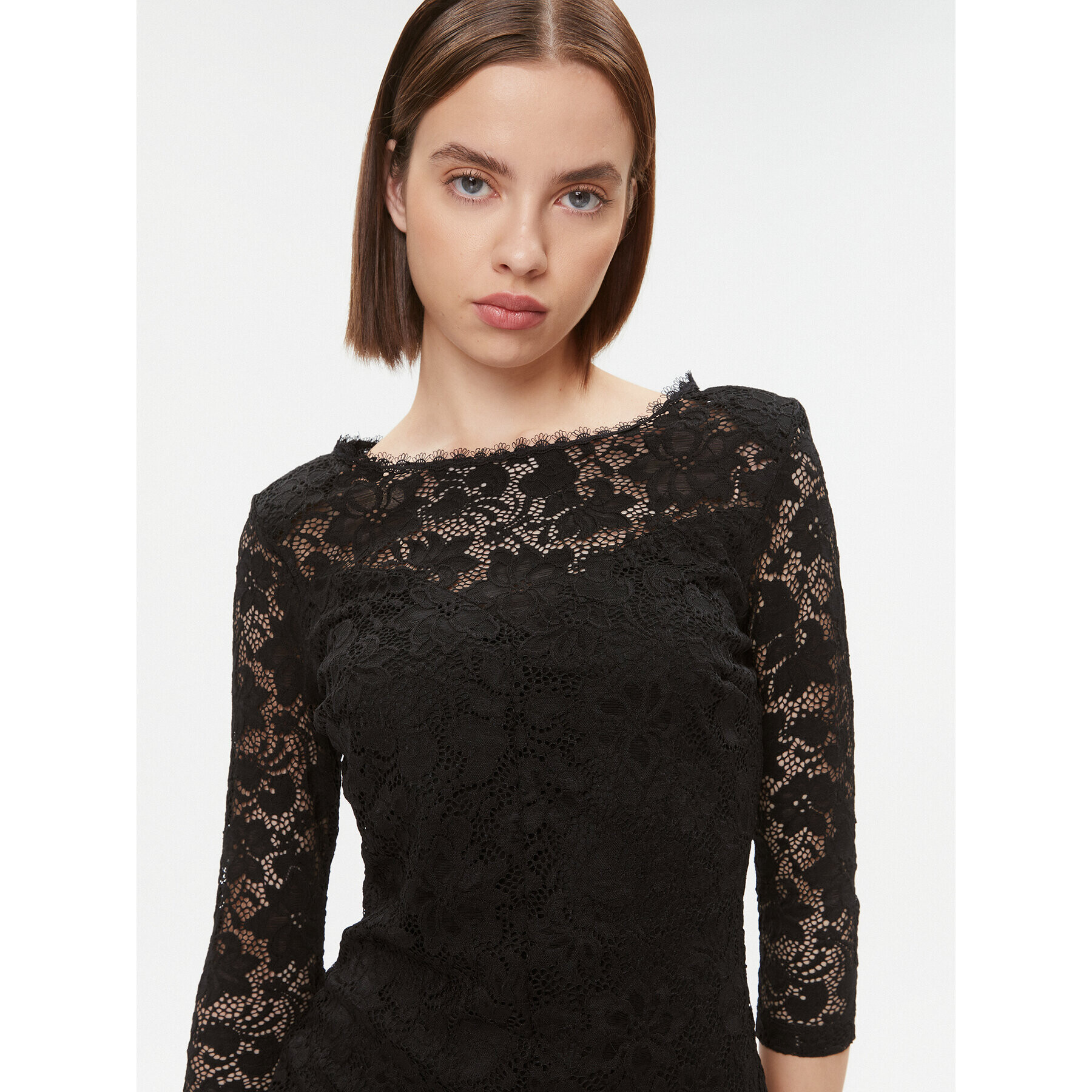 Rinascimento Rochie de seară CFC0115558003 Negru Regular Fit - Pled.ro