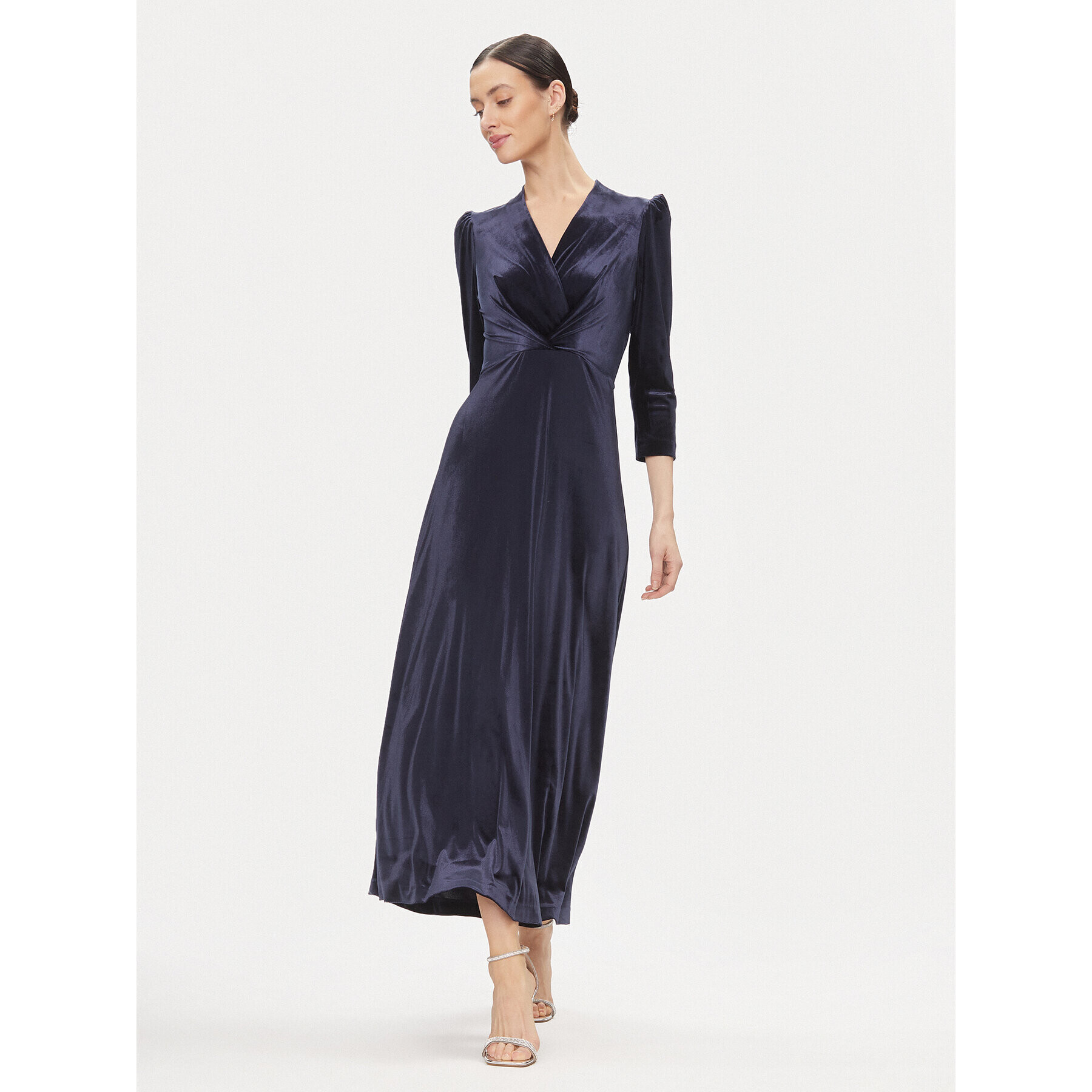 Rinascimento Rochie de seară CFC0116789003 Bleumarin Regular Fit - Pled.ro