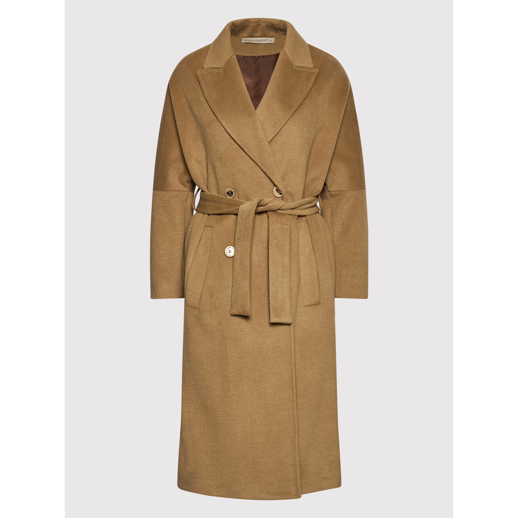 Rinascimento Trench CFC0103850003 Bej Regular Fit - Pled.ro