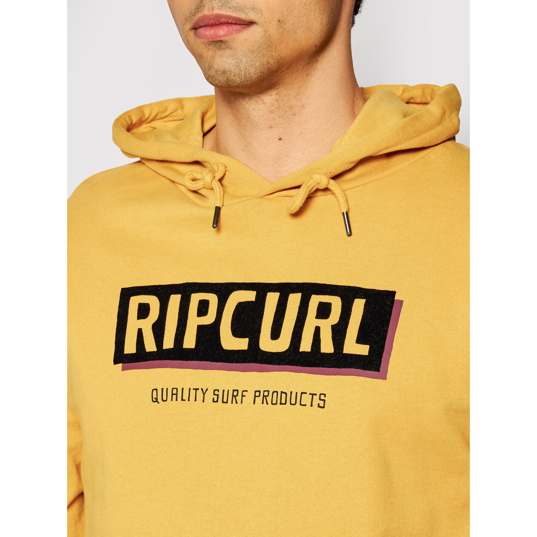 Rip Curl Bluză Bohed Hooded Pop CFEYN4 Galben Regular Fit - Pled.ro