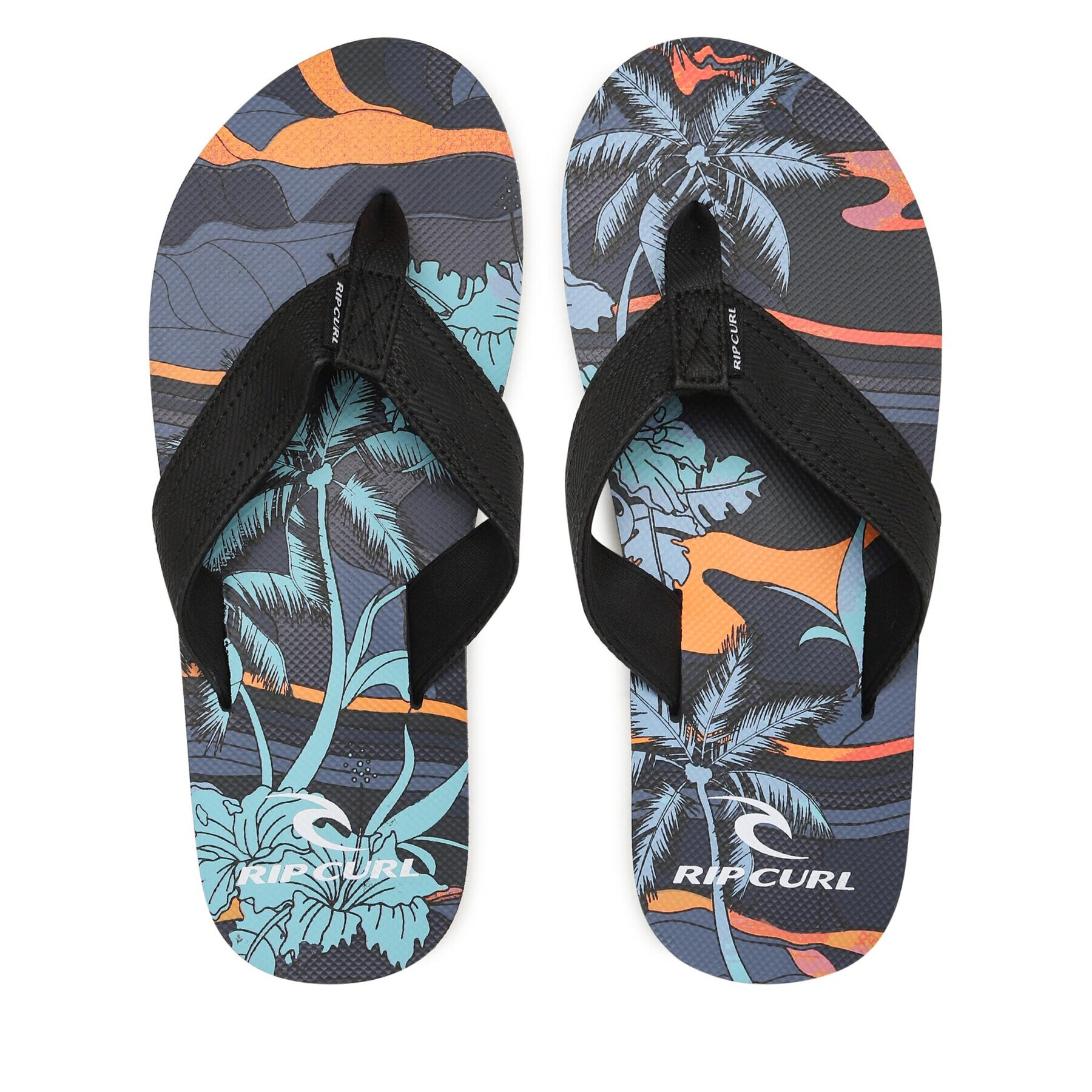 Rip Curl Flip flop Ripper Open Toe TCTAK1 Negru - Pled.ro