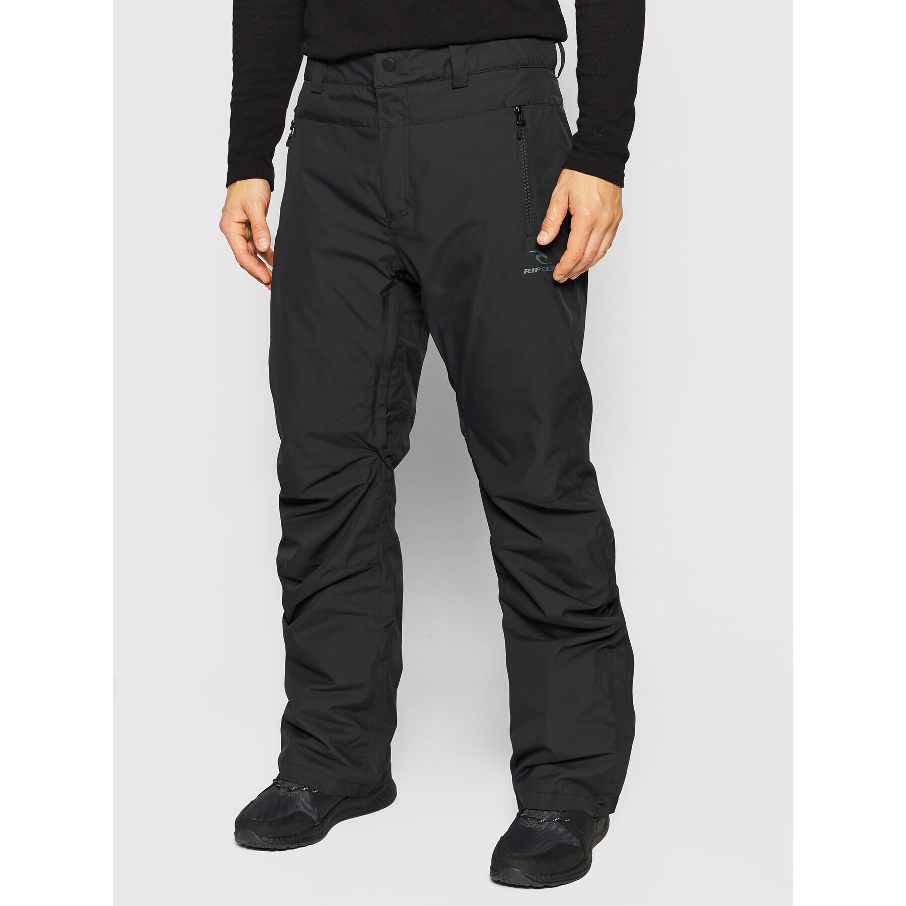 Rip Curl Pantaloni pentru snowboard Rider Base SCPBV4 Negru Regular Fit - Pled.ro