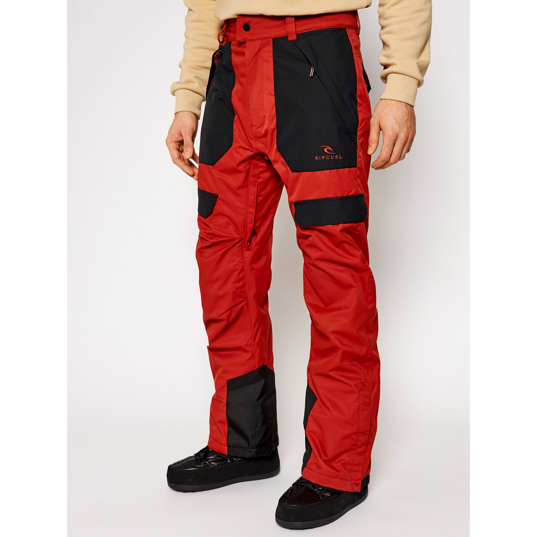 Rip Curl Pantaloni pentru snowboard Rocker SCPCN4 Portocaliu Relaxed Fit - Pled.ro