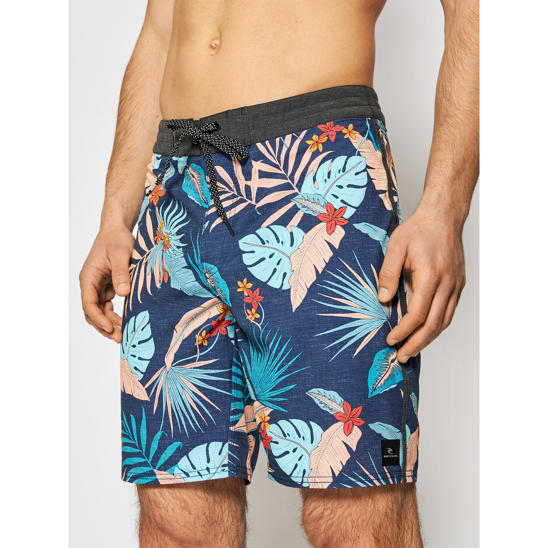 Rip Curl Pantaloni scurți pentru înot Mirage Visions CBODM9 Bleumarin Regular Fit - Pled.ro