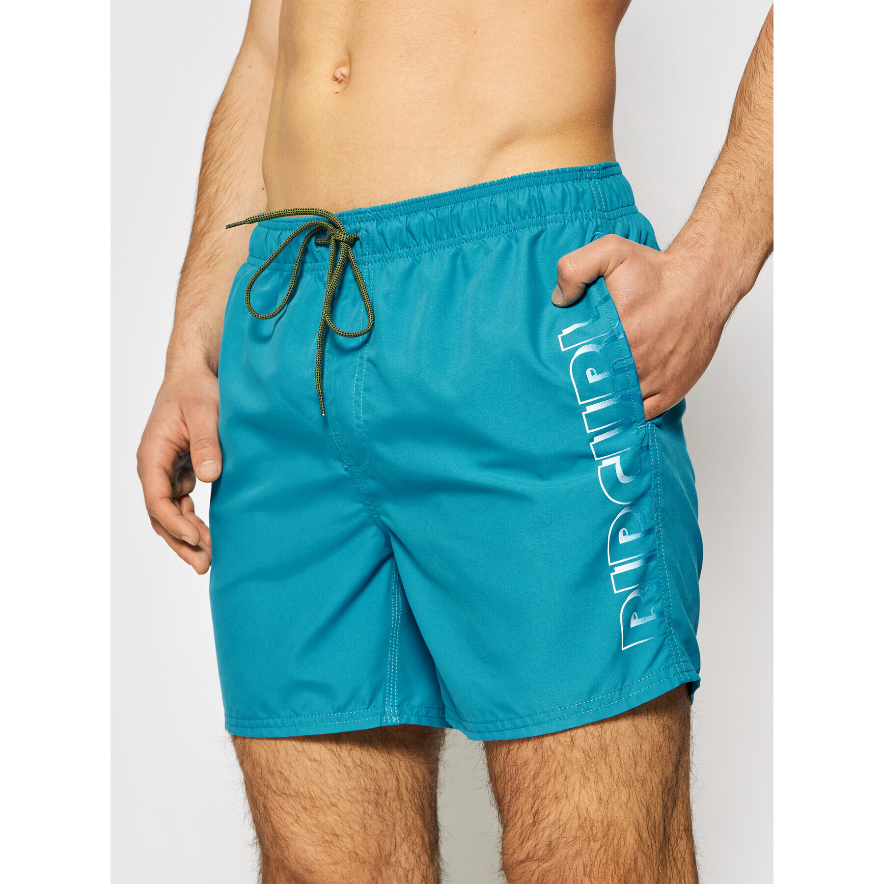 Rip Curl Pantaloni scurți pentru înot Mama 16" CBONO4 Albastru Regular Fit - Pled.ro