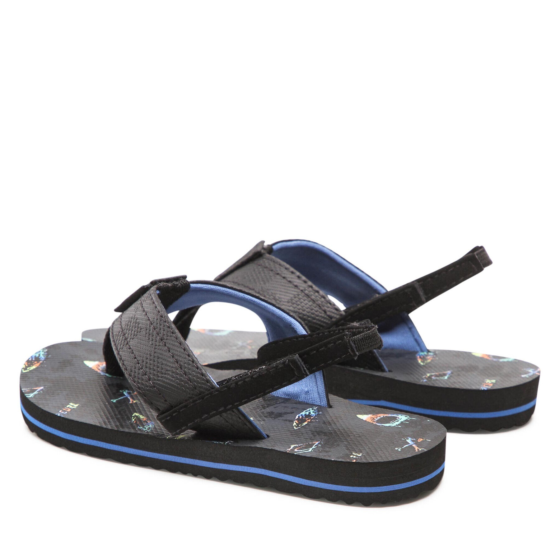 Rip Curl Sandale Ripper Boys Open Toe TKTAG2 Negru - Pled.ro