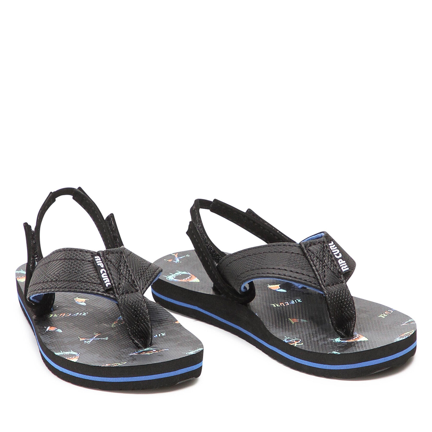 Rip Curl Sandale Ripper Boys Open Toe TKTAG2 Negru - Pled.ro