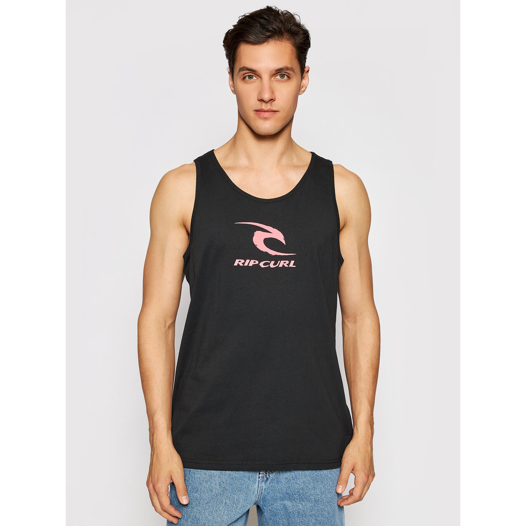 Rip Curl Tank top Surfing CTESQ5 Negru Standard Fit - Pled.ro