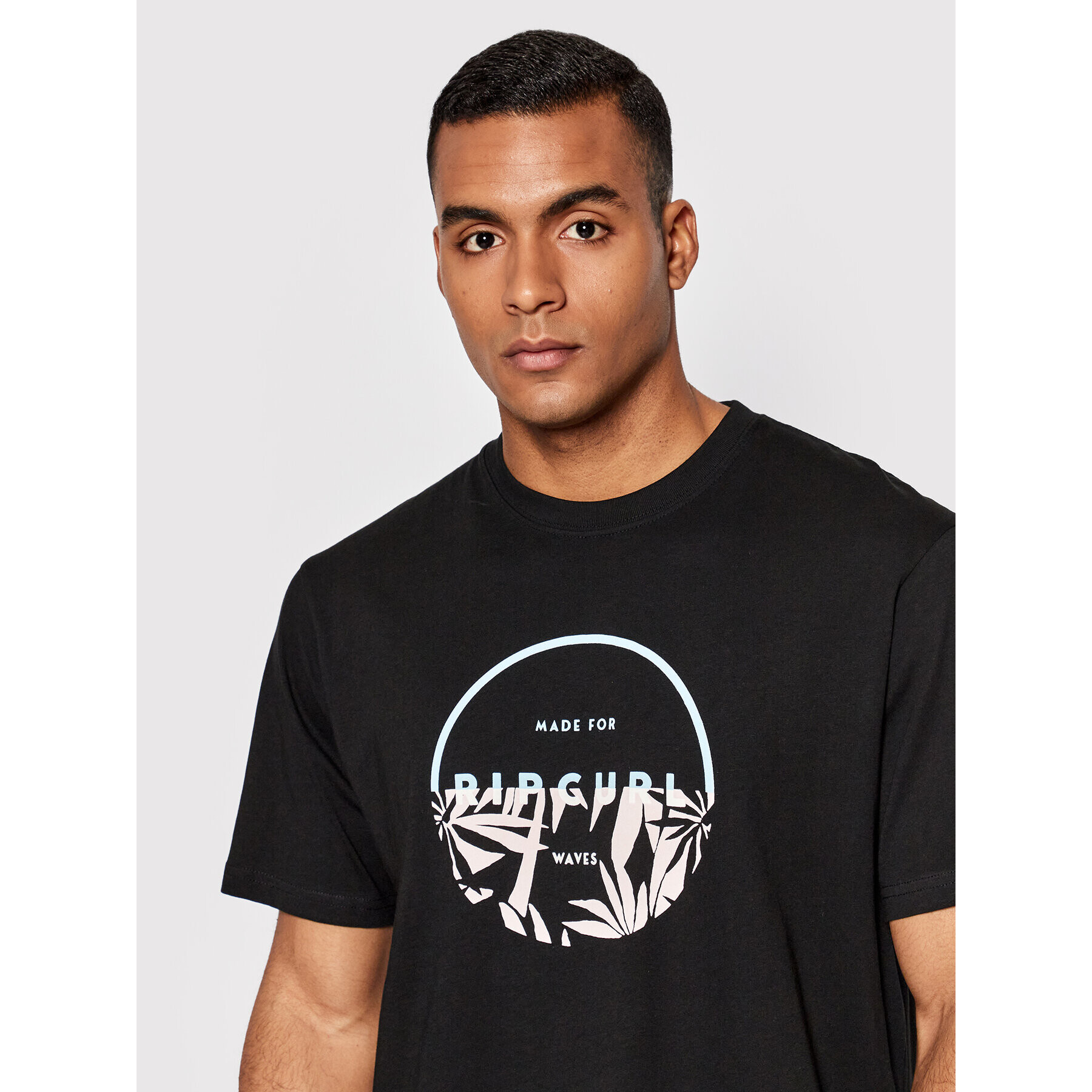 Rip Curl Tricou Fill Me Up CTEXU9 Negru Relaxed Fit - Pled.ro